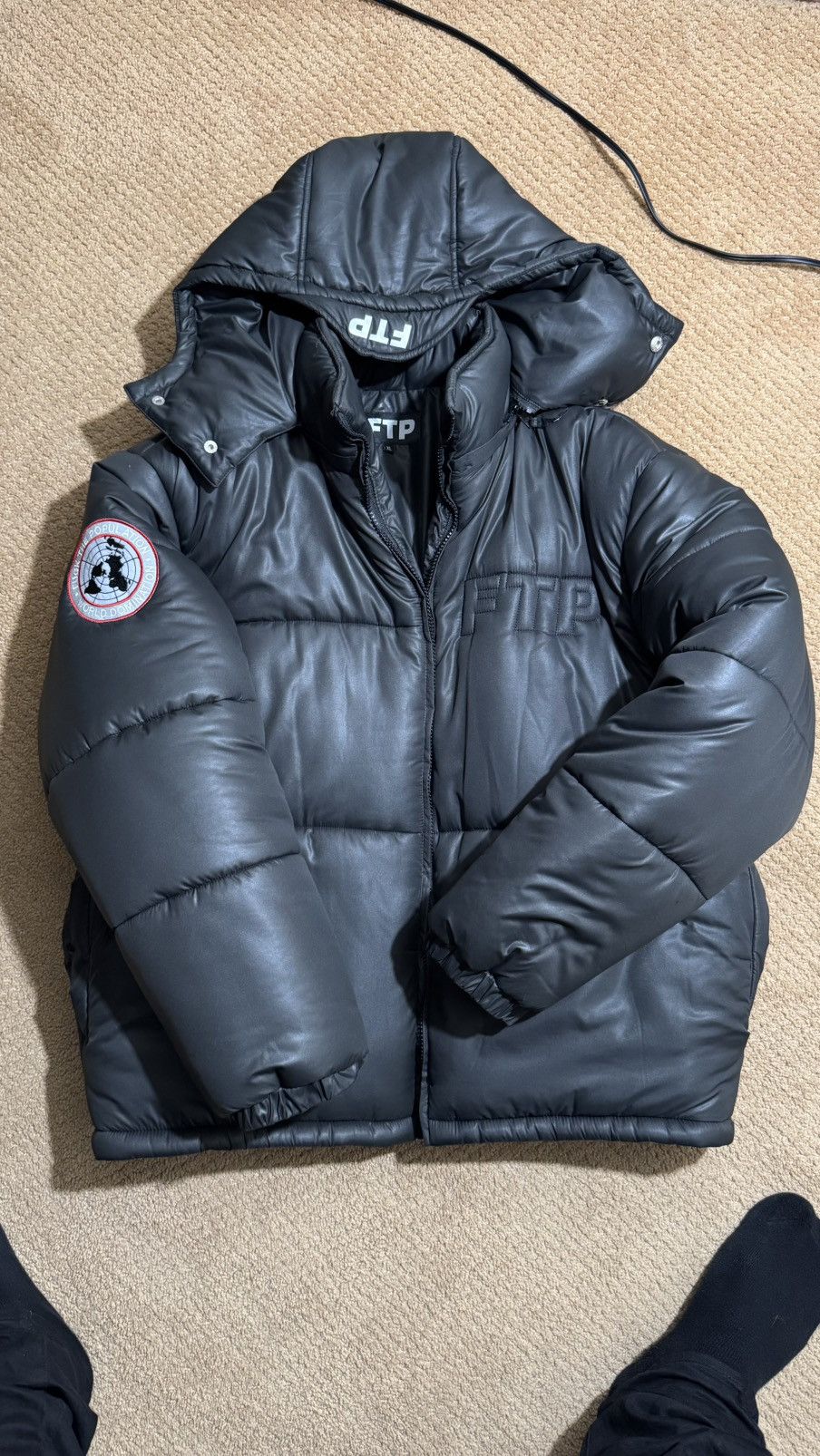 Fuck The Population FTP - world domination puffer Size US XL / EU 56 / 4 - 2 Thumbnail