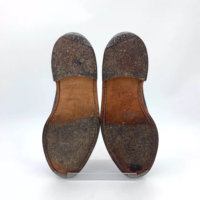 Thom Browne Thom Browne Black brocade carved lace up casual leather sh Size US 9 / EU 42 - 5 Thumbnail
