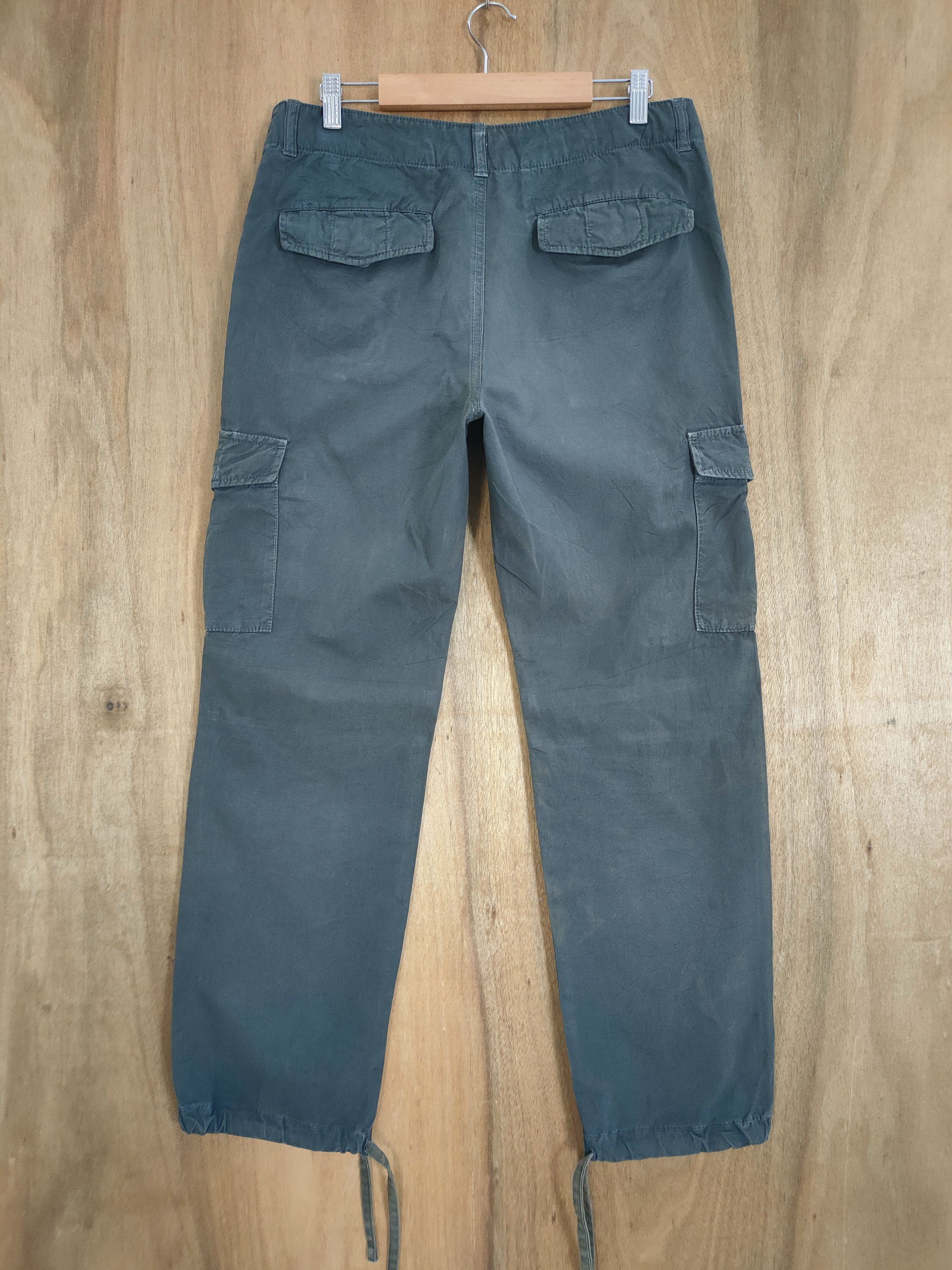 Takeo Kikuchi VINTAGE TAKEO KIKUCHI GREEN BONDAGE CARGO PANTS Size US 32 / EU 48 - 7 Thumbnail