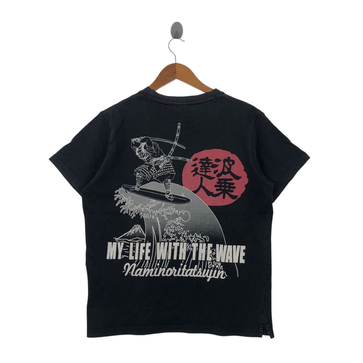 Vintage Vintage Naminoritatsujin Sukajan Souvenir Ninja Tee Shirt Size US L / EU 52-54 / 3 - 1 Thumbnail