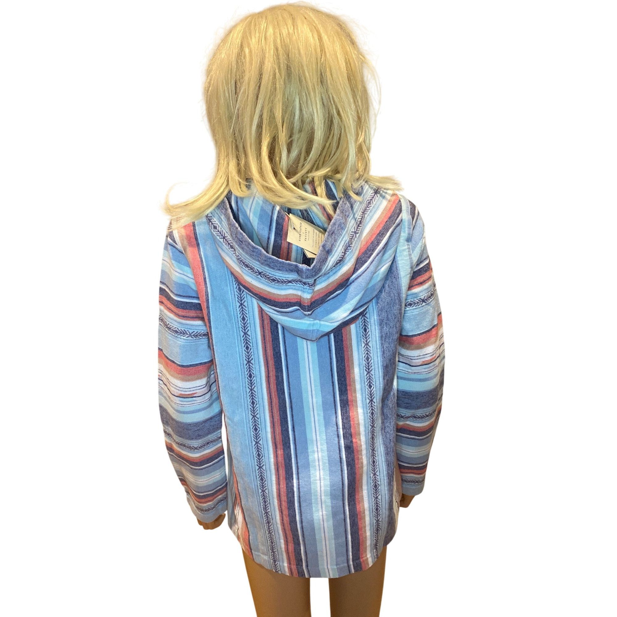 Faherty NWT Faherty Baja Sierra Paradise Hooded Pullover Top Tunic W Size S / US 4 / IT 40 - 6 Thumbnail