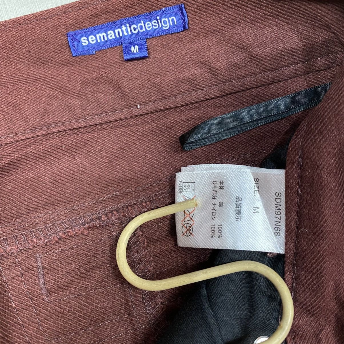If Six Was Nine × Japanese Brand × Le Grande Bleu (L.G.B.) Semantic Design Art Flared Denim Pants Size US 31 - 8 Thumbnail
