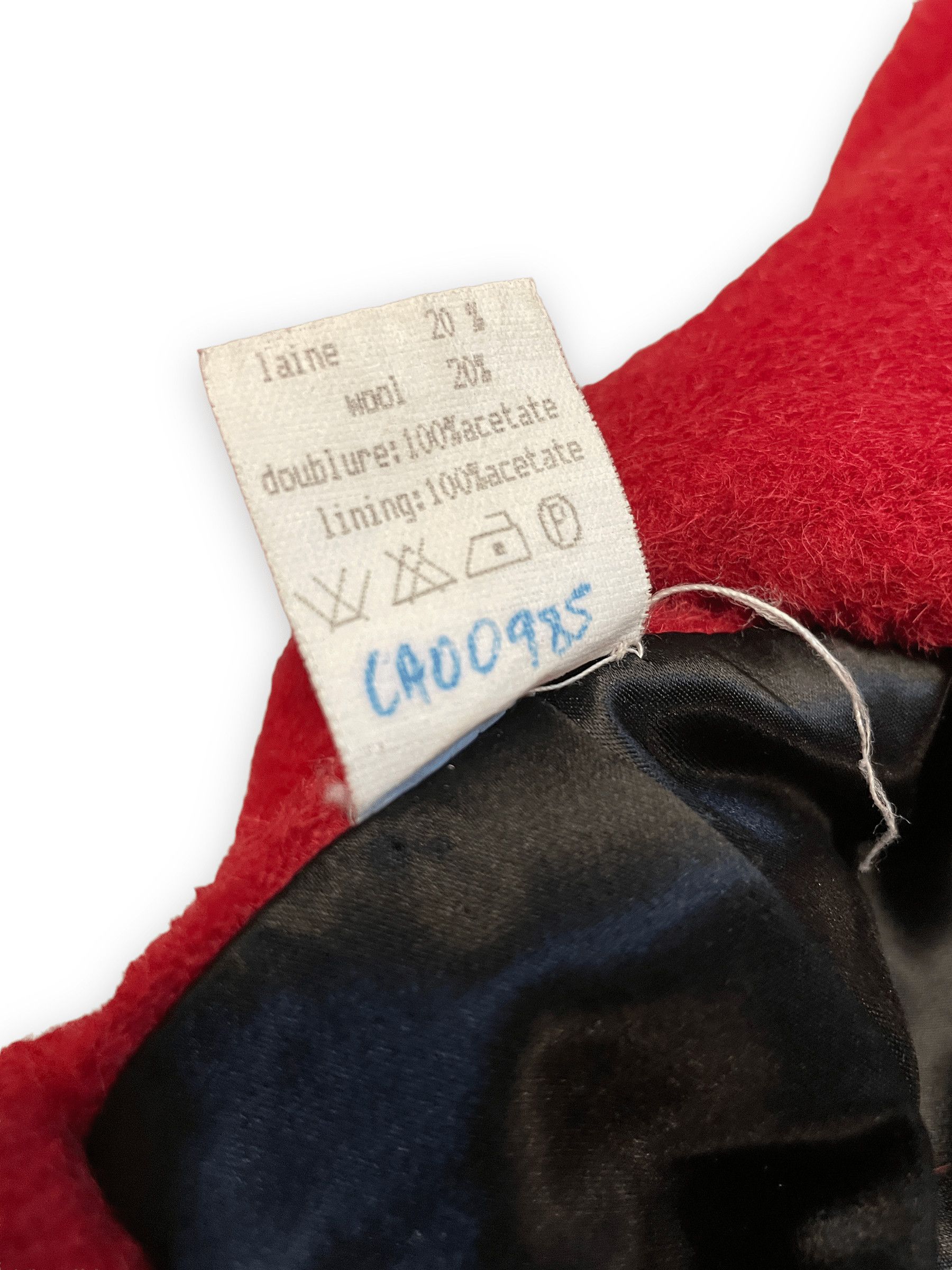 Sonia Rykiel Sonia Rykiel Fluffy Red Alpaca Blend Robe Style Coat Made In France Size M Size M / US 6-8 / IT 42-44 - 5 Thumbnail