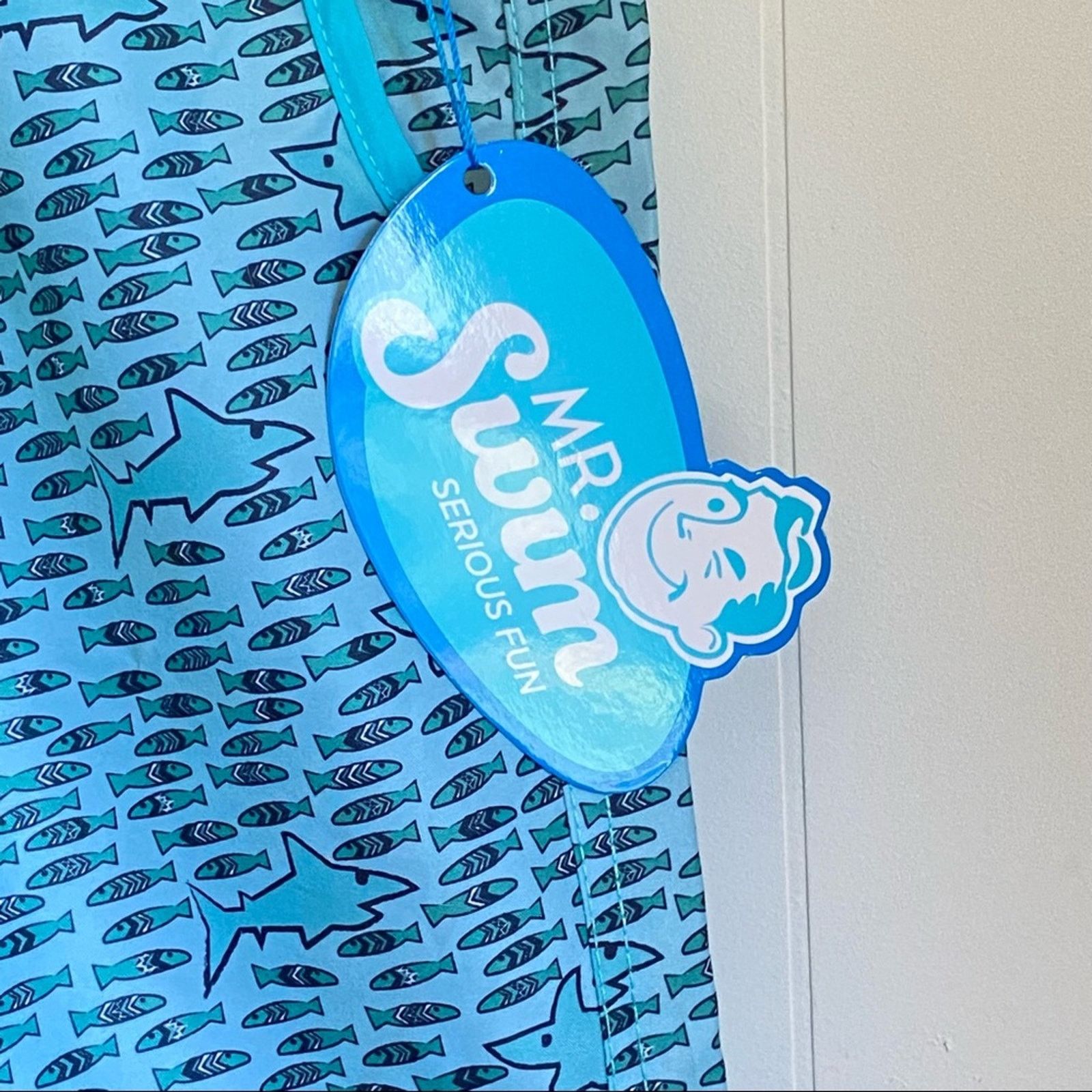 Swims Mr Swim Sharks Green Swim Trunks Size US 44 / EU 60 - 3 Thumbnail