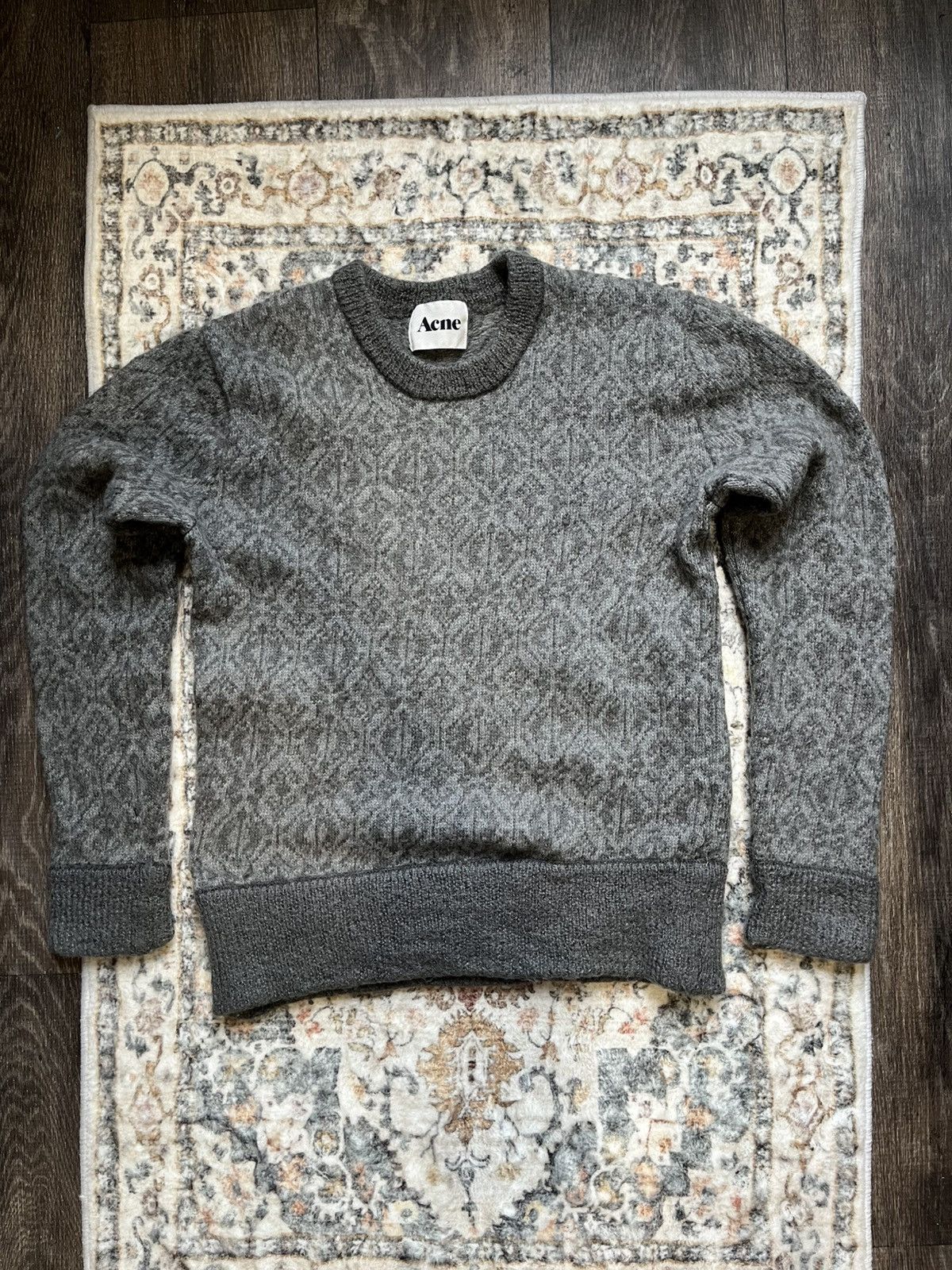 Acne Studios Acne Studios Bachelor AW08 Mohair Knit Sweater Size US S / EU 44-46 / 1 - 1 Thumbnail