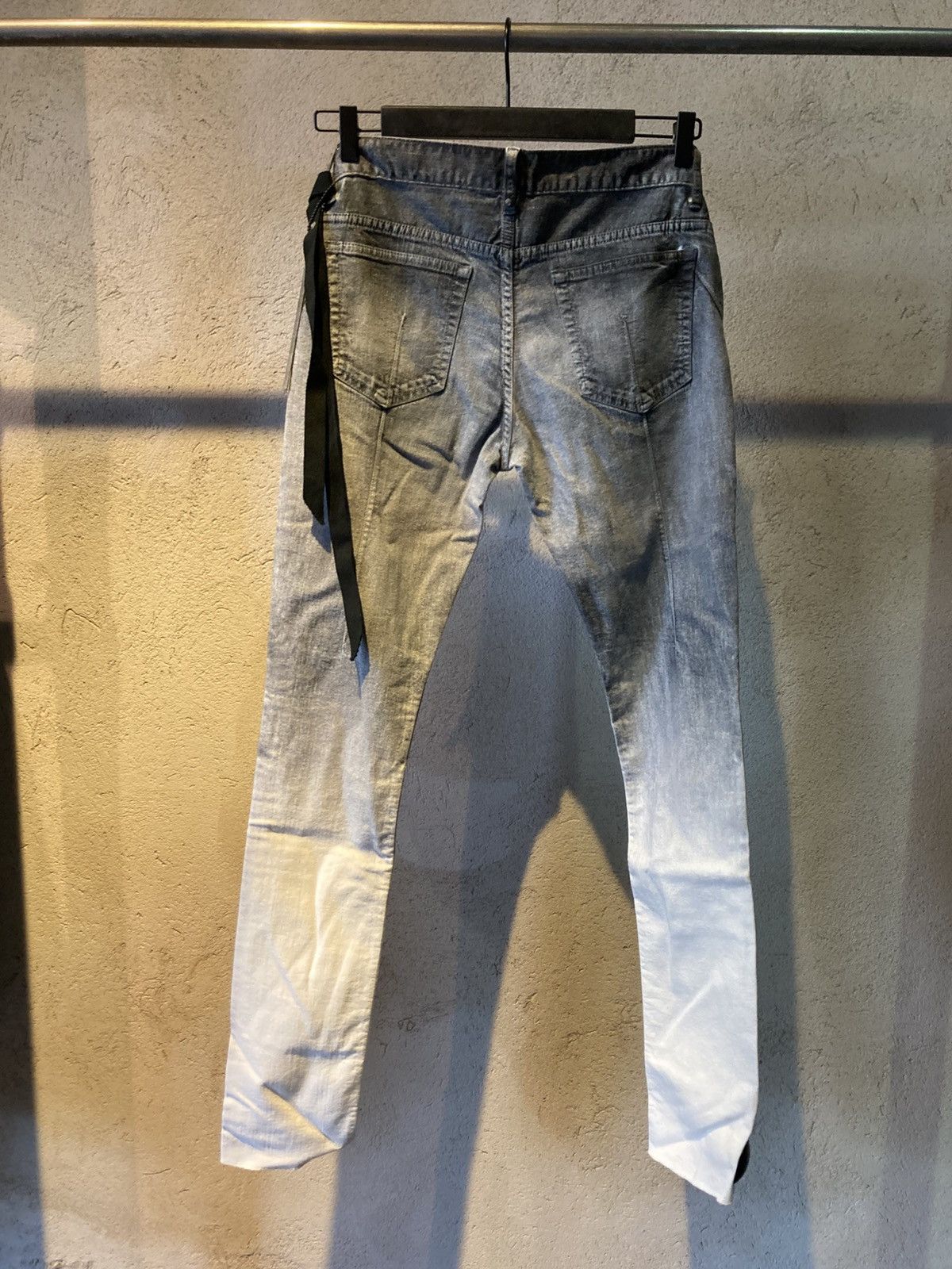 Fagassent Toshiki Aoki Seigeki Grey Fade Denim Size US 28 / EU 44 - 7 Thumbnail