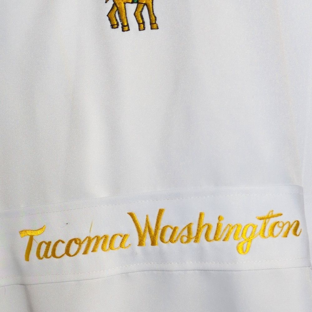 Handmade Custom Masonic Temple Over Shirt with Embroidery Camels / S Size US XXL / EU 58 / 5 - 6 Thumbnail