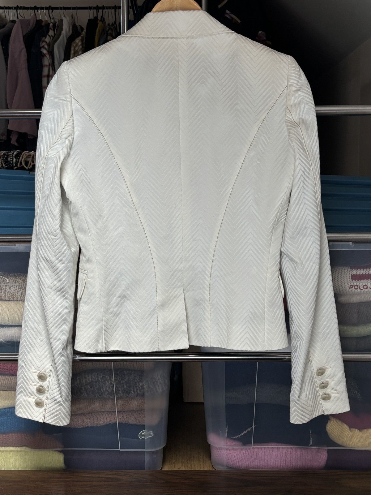 Just Cavalli Just Cavalli Luxury Blazer Jacket Vintage Designer Size S / US 4 / IT 40 - 5 Thumbnail