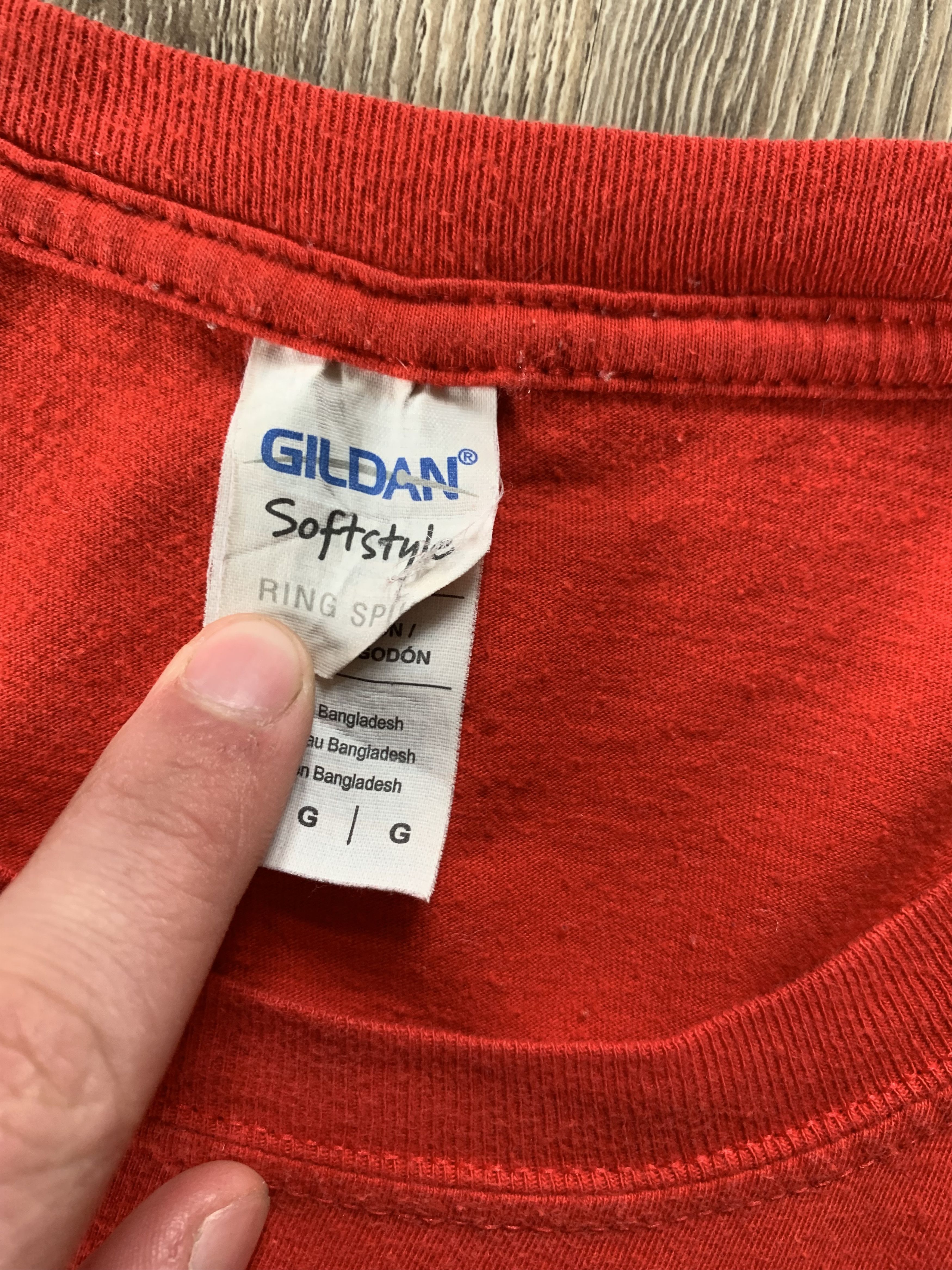 Gildan × Vintage Gildan Godzilla Red Printed T-Shirt Size US L / EU 52-54 / 3 - 6 Thumbnail
