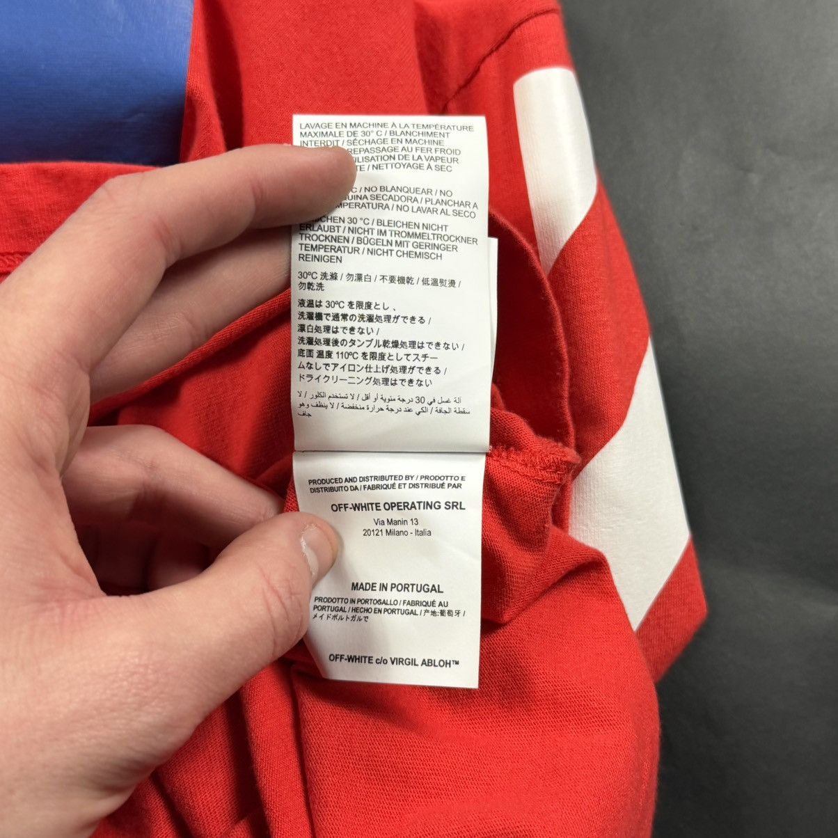 Off-White Offwhite Face Long Sleeve T-Shirt Size US L / EU 52-54 / 3 - 6 Thumbnail