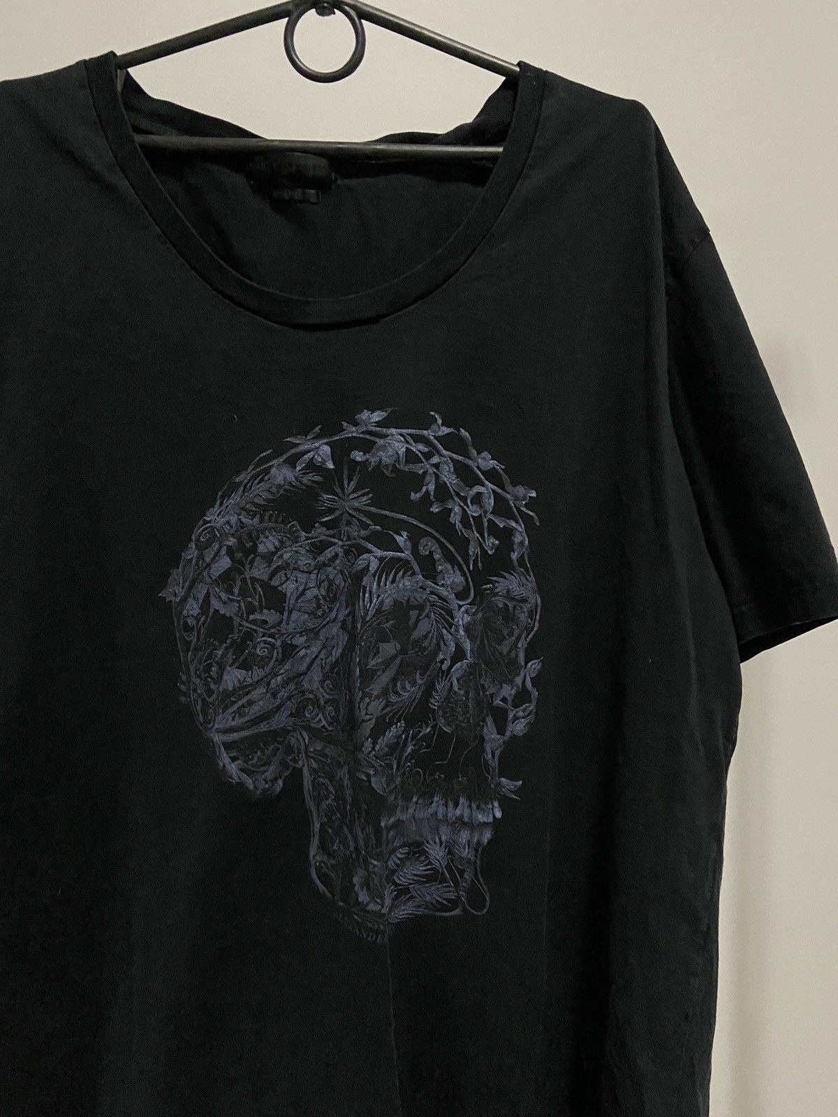 Alexander McQueen × Vintage Alexander McQueen London Vintage t shirt Big Logo skull 💀 Size US XXL / EU 58 / 5 - 2 Thumbnail