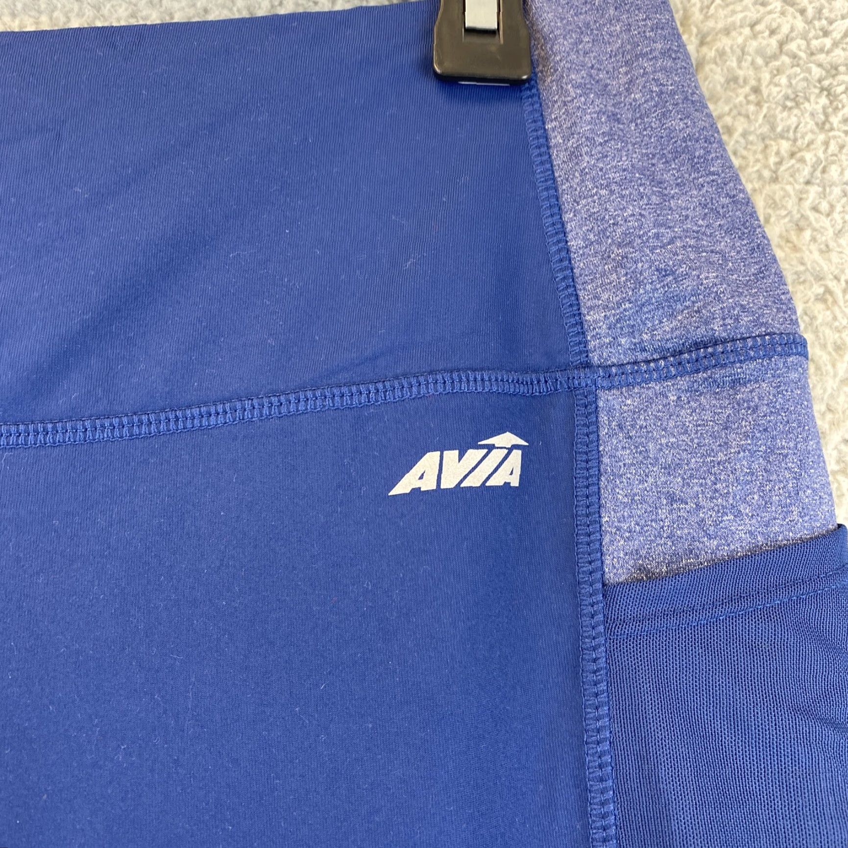 Avia Avia Valiant Legging Womens Workout Active Wear Gym Running Pants L Blue 45-27 Size 36" / US 14 / IT 50 - 3 Thumbnail