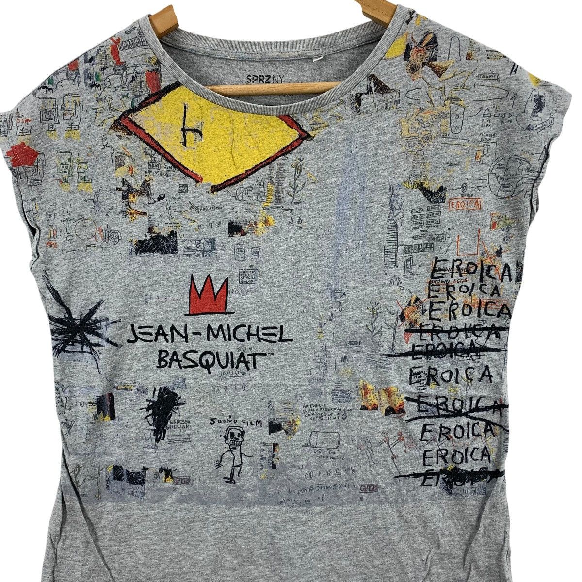 Uniqlo JEAN MICHEL BASQUIAT x UNIQLO Eroica Artwork Tee Shirt Top Size M / US 6-8 / IT 42-44 - 5 Thumbnail