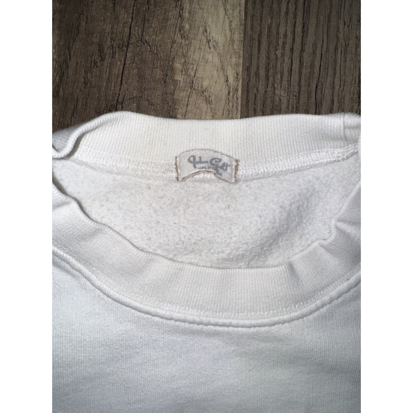 Vintage VINTAGE John Galt Beach Surf Crewneck Sweatshirt M White 1993 Mid weight Pullover Men Size US M / EU 48-50 / 2 - 4 Thumbnail