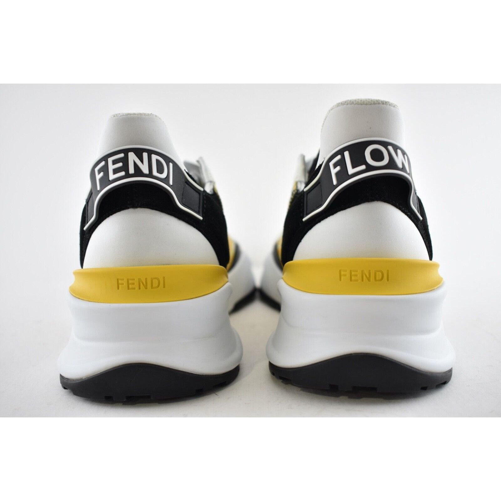 Fendi Fendi Mens Vertigo Flow Yellow Monogram White Size US 13 / EU 46 - 11 Thumbnail