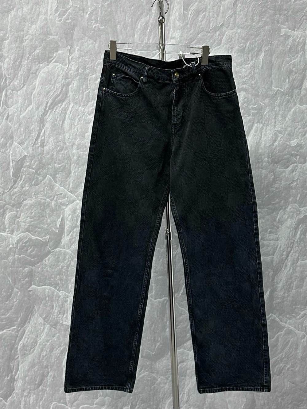 Louis Vuitton Louis Vuitton Damier Denim Jeans Size 38 Size US 38 / EU 54 - 1 Thumbnail