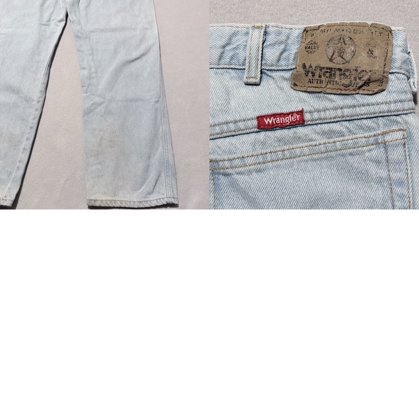 Wrangler Wrangler Jeans Men Blue Denim Pockets Classic Straight Zip Fly - W38 Size US 38 / EU 54 - 9 Thumbnail