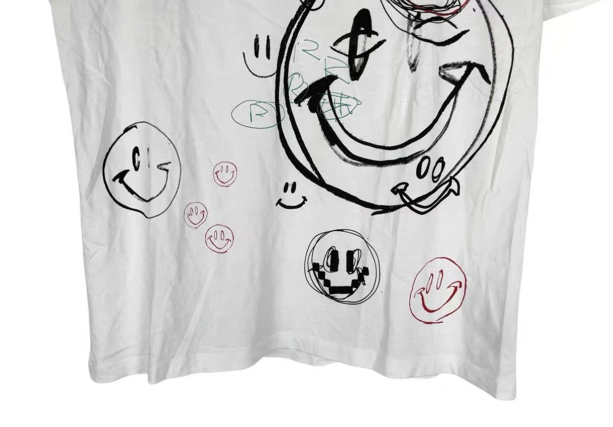 Raf Simons Smiley x Raf Simons Smile Graffiti T-Shirt J31 Size US S / EU 44-46 / 1 - 4 Thumbnail