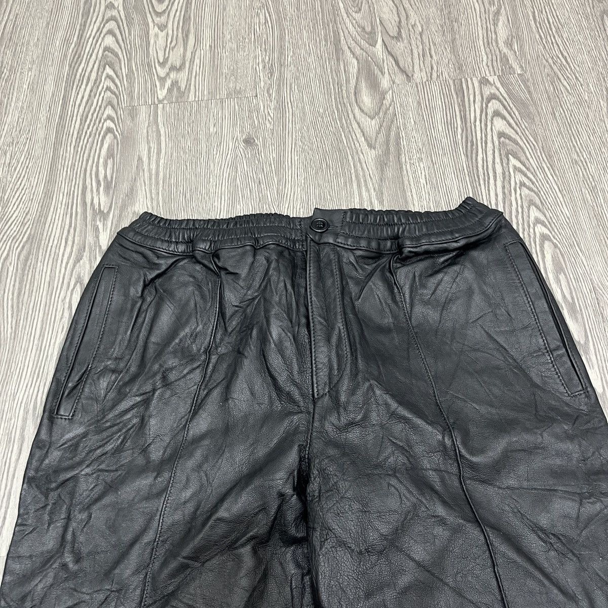 Beams Plus International Galley Beams Emiliano Rinaldi Leather Pant 🟥 Size US 26 / EU 42 - 2 Thumbnail