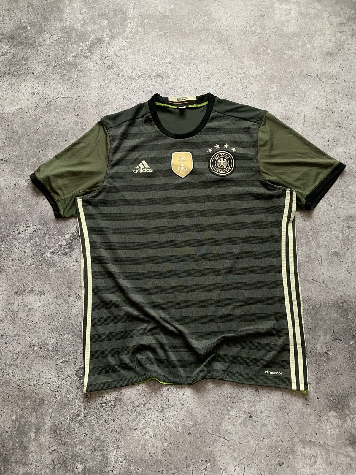 Adidas × Vintage 🔥ADIDAS GERMANY 2016 2017 AWAY SOOCER JERSEY Size US XL / EU 56 / 4 - 2 Thumbnail