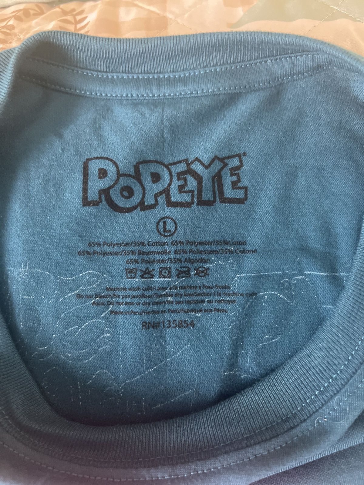 Hypebeast Popeye Power Tee Size US L / EU 52-54 / 3 - 6 Thumbnail