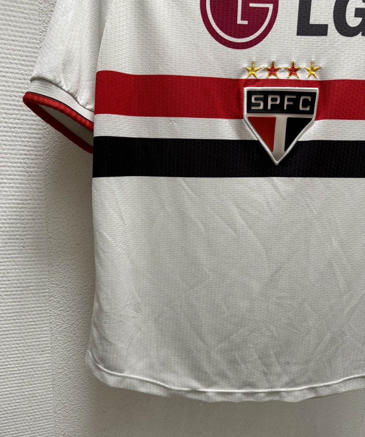 Penalty Sao Paulo vintage soccer jersey LG Penalty L 2001 brasil Size US L / EU 52-54 / 3 - 6 Thumbnail