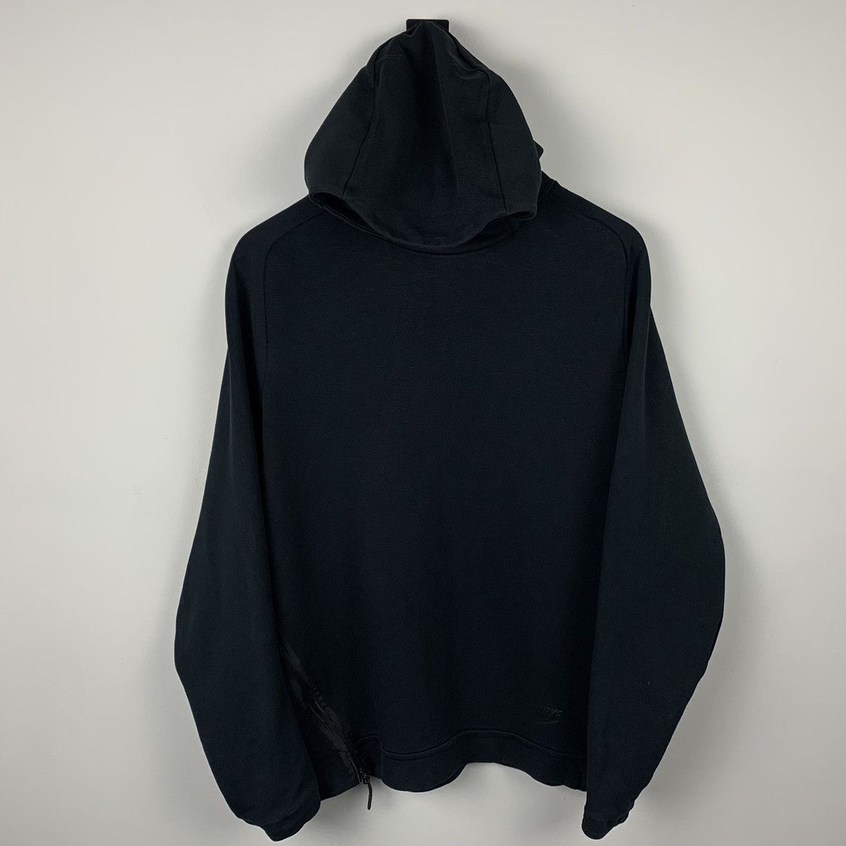 Nike Nike Tech Fleece Ninja Black Hoodie Swoosh Logo Size M Size US M / EU 48-50 / 2 - 1 Thumbnail