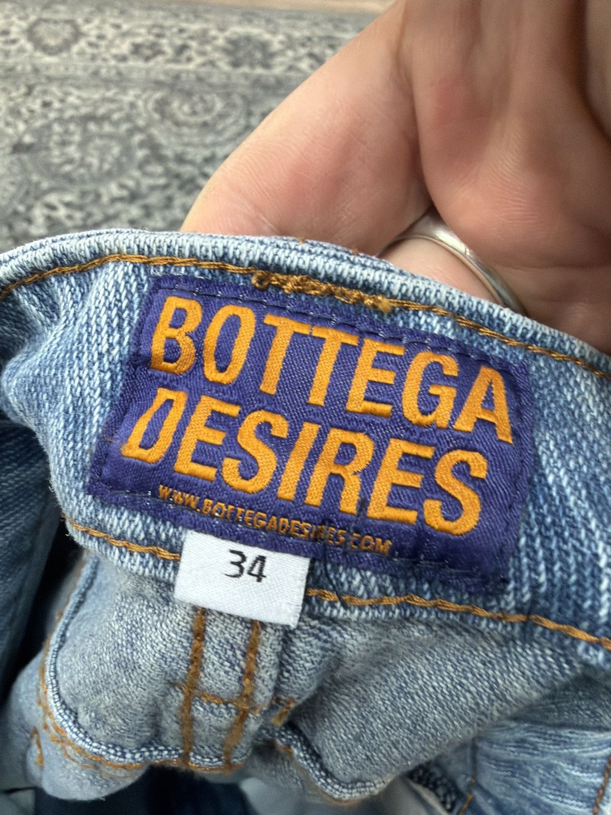 Bottega Desires Bottega desires holy grail denim jeans pants Size US 34 / EU 50 - 3 Thumbnail