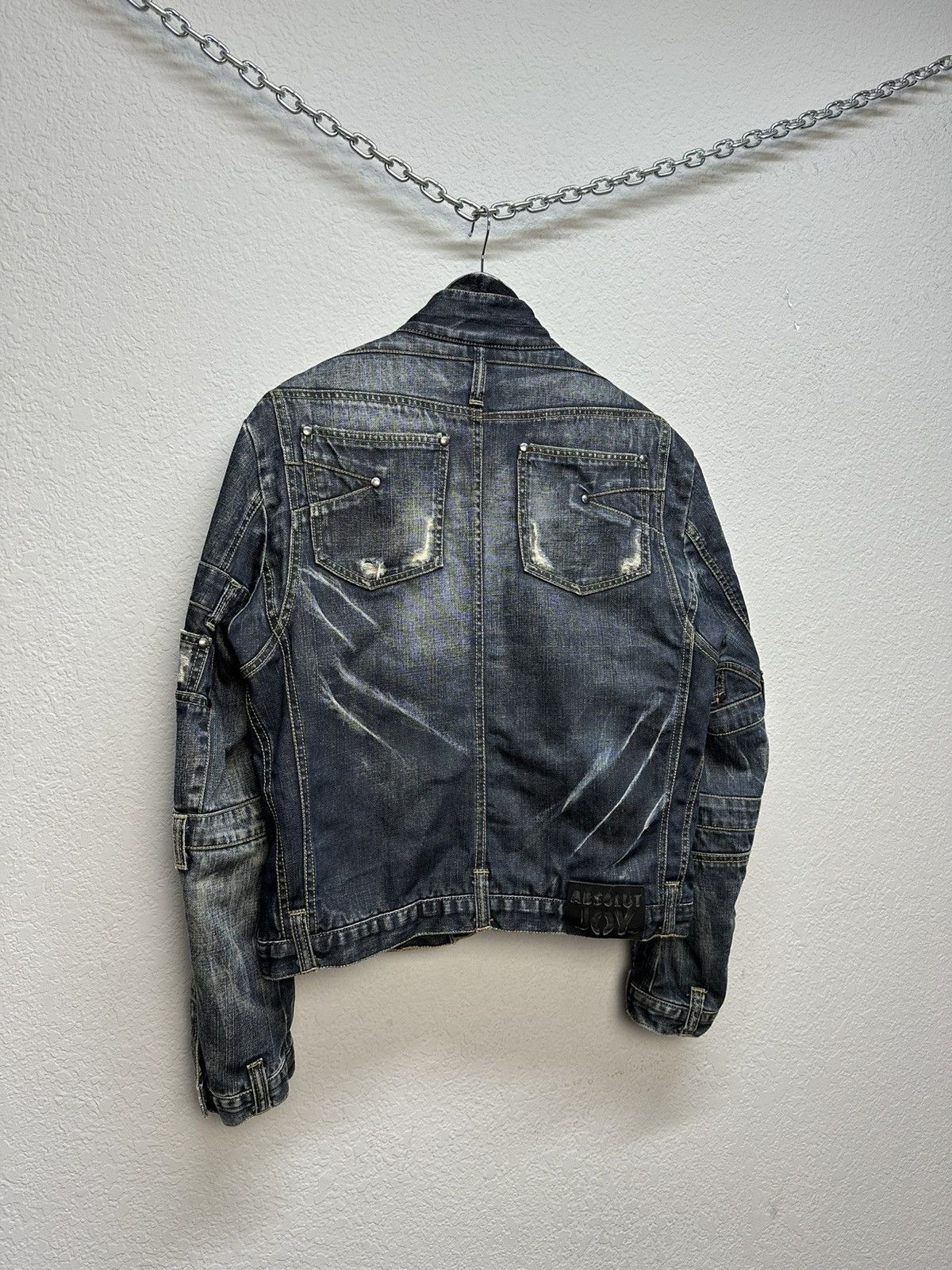 Absolut Joy Vintage Absolut Joy Japanese Denim Jacket Multi Pocket Size US M / EU 48-50 / 2 - 8 Thumbnail