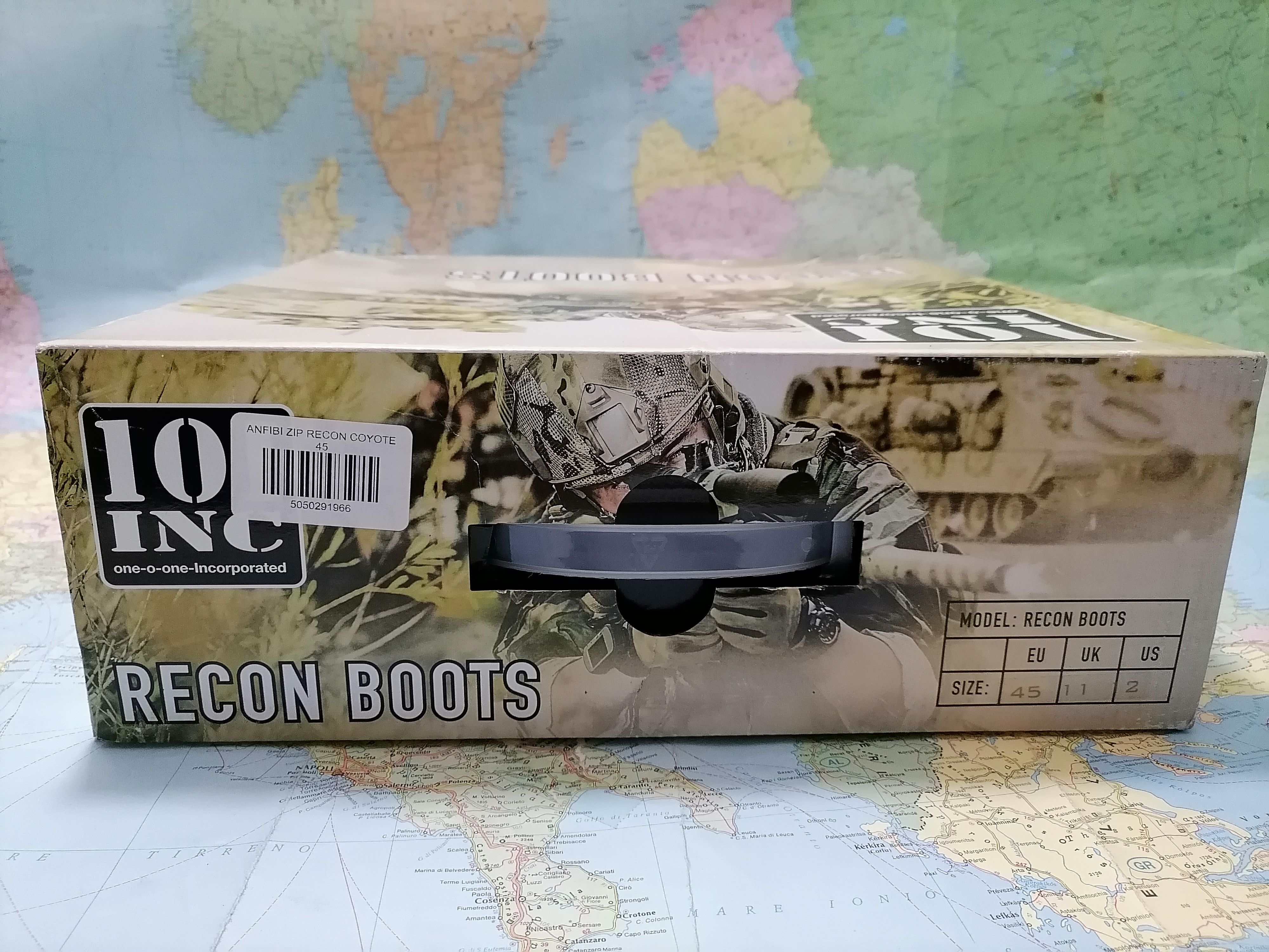 I.N.C Man Recon boots professional Airsoft division , unworn Size US 12 / EU 45 - 9 Thumbnail