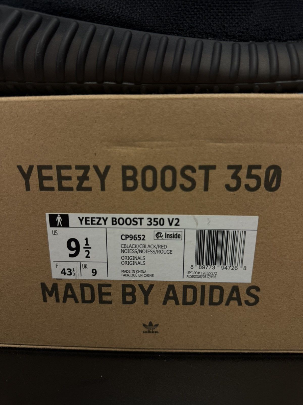 Adidas × Yeezy Yeezy 350 Bread Size 9.5 Brand New (CP9652) Size US 9.5 / EU 42-43 - 19 Thumbnail