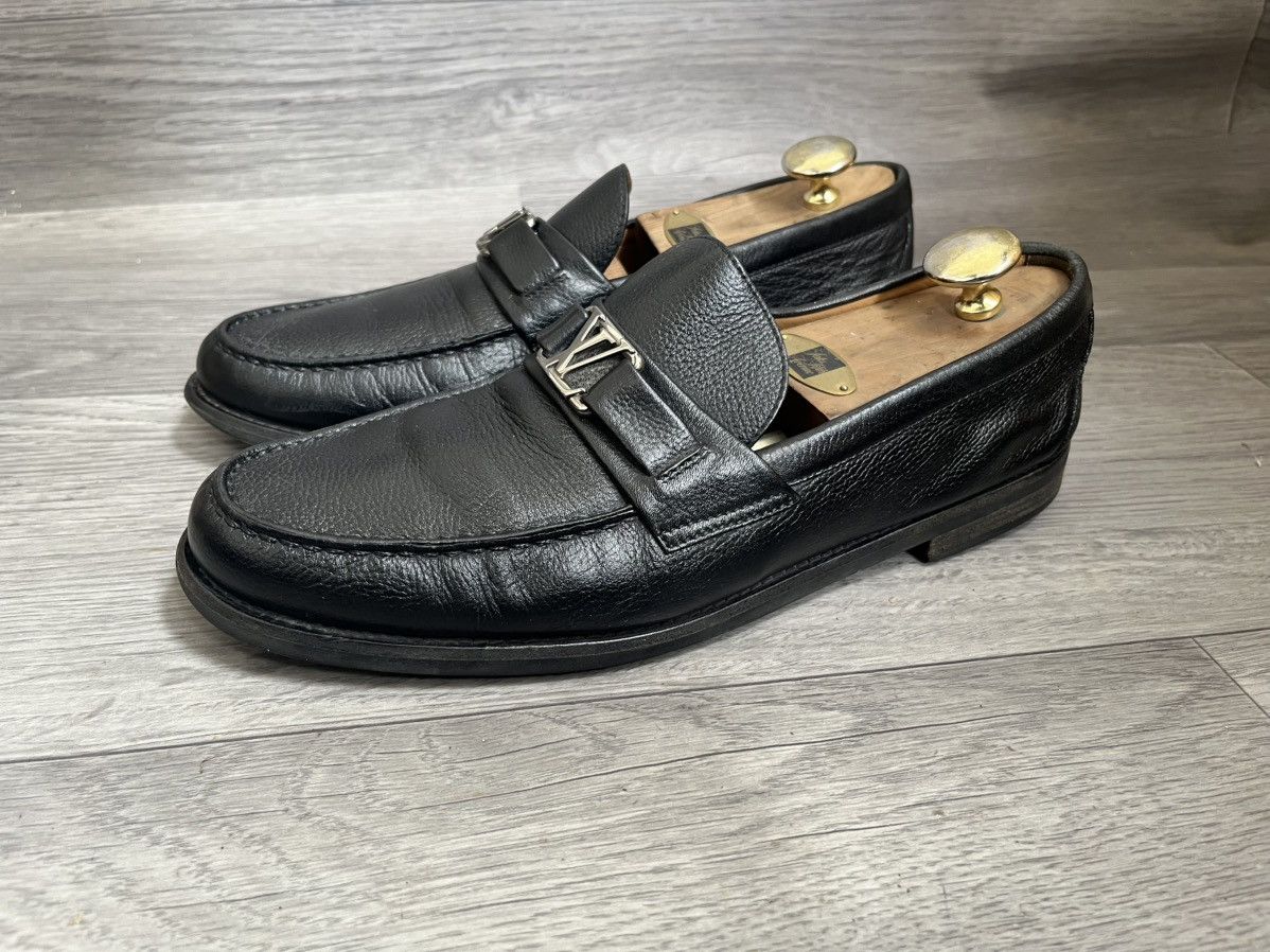 Louis Vuitton Louis Vuitton major leather loafers Size US 9.5 / EU 42-43 - 4 Thumbnail