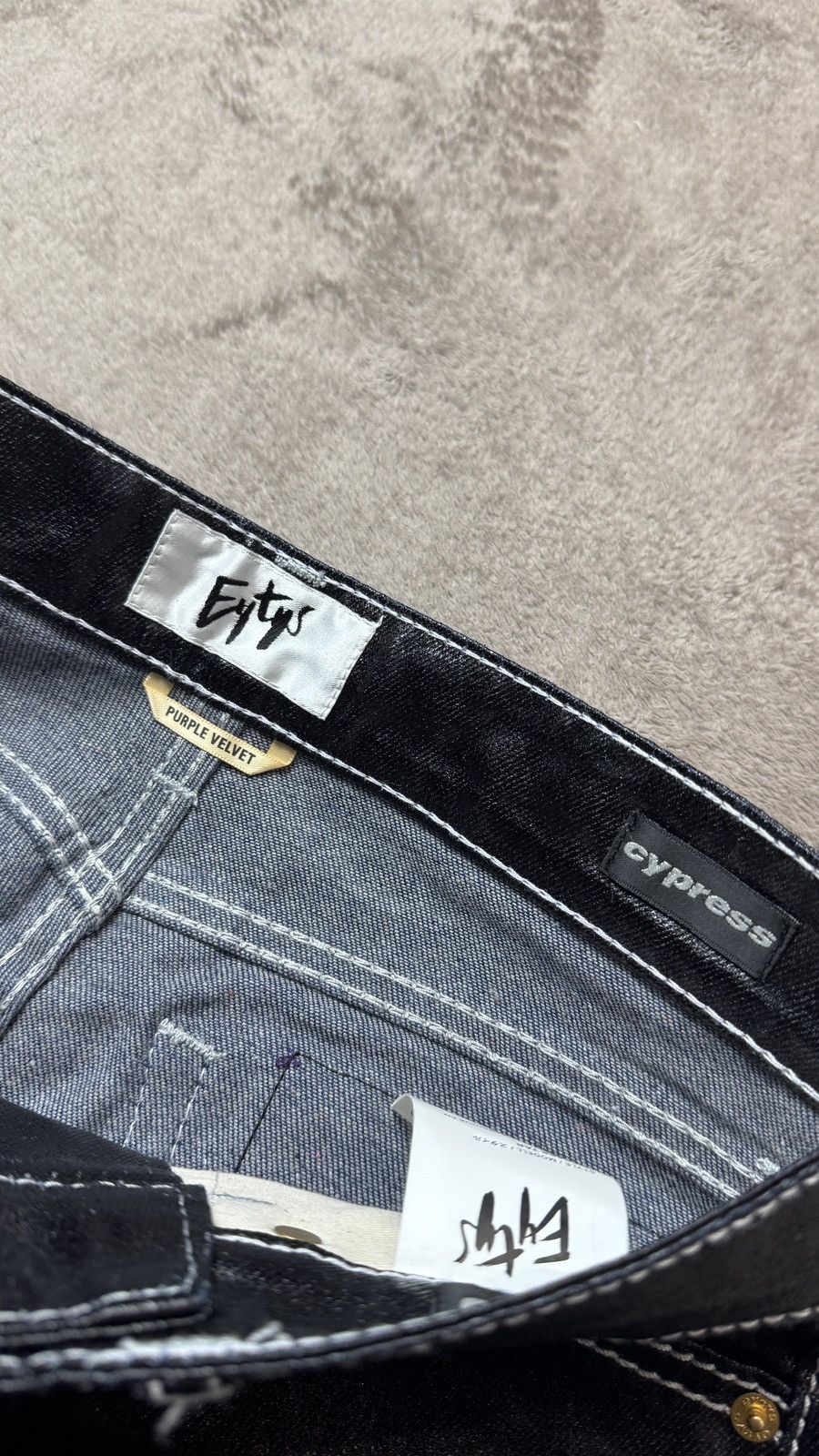 Eytys Y2K Grunge Punk Jeans LGB hedi slimane dior ysl cdg balmain Size US 27 - 5 Thumbnail