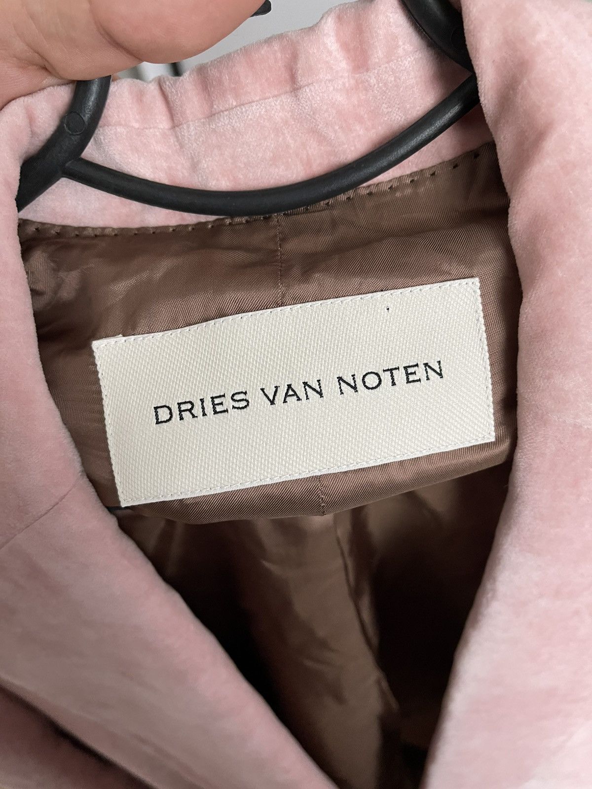 Dries Van Noten Dries Van Noten Velvet Suit Blazer Jacket / Pants Trousers Size 40L - 9 Thumbnail
