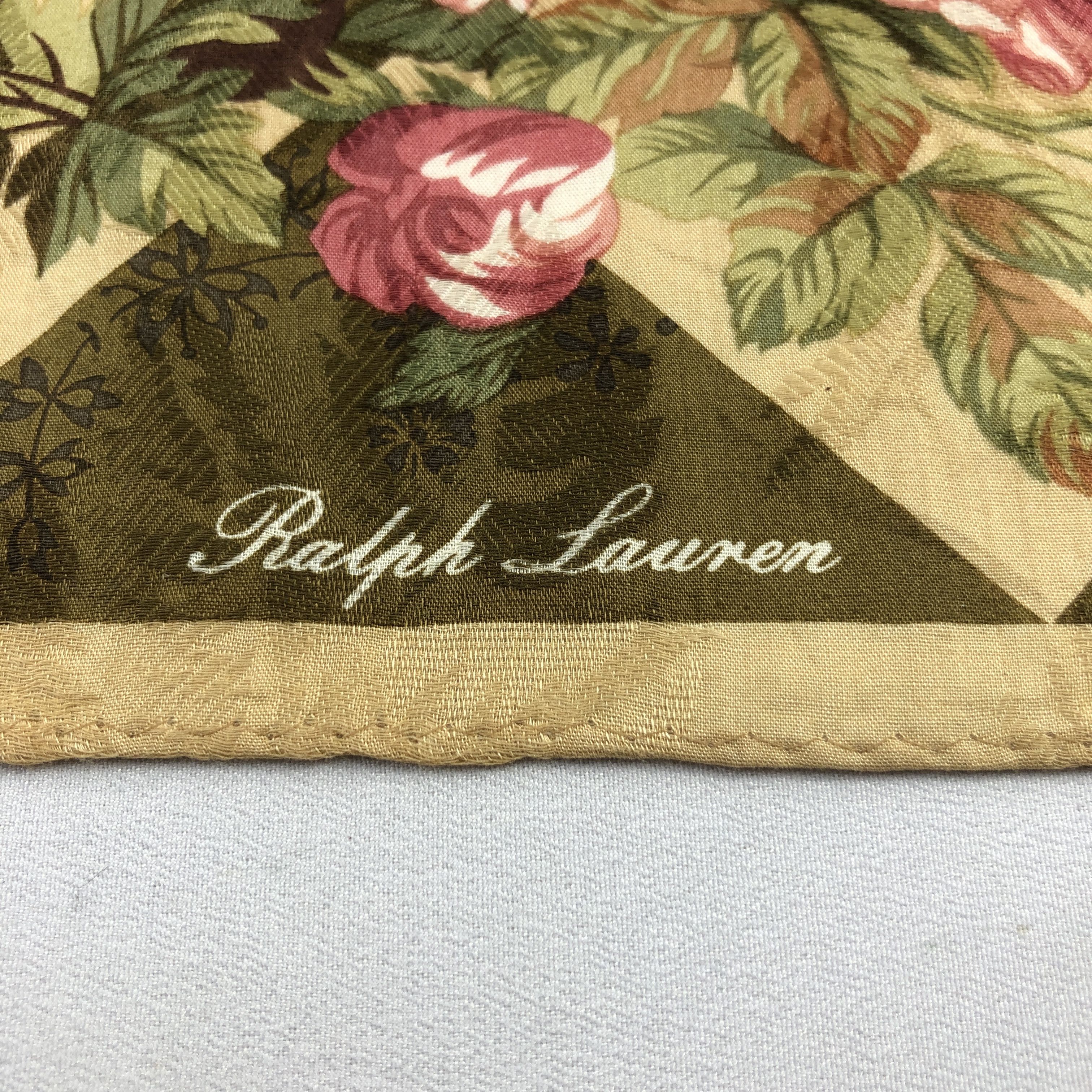 Ralph Lauren Vintage Ralph Lauren Handkerchief Neckerchief Bandana H3150 Size ONE SIZE - 3 Thumbnail