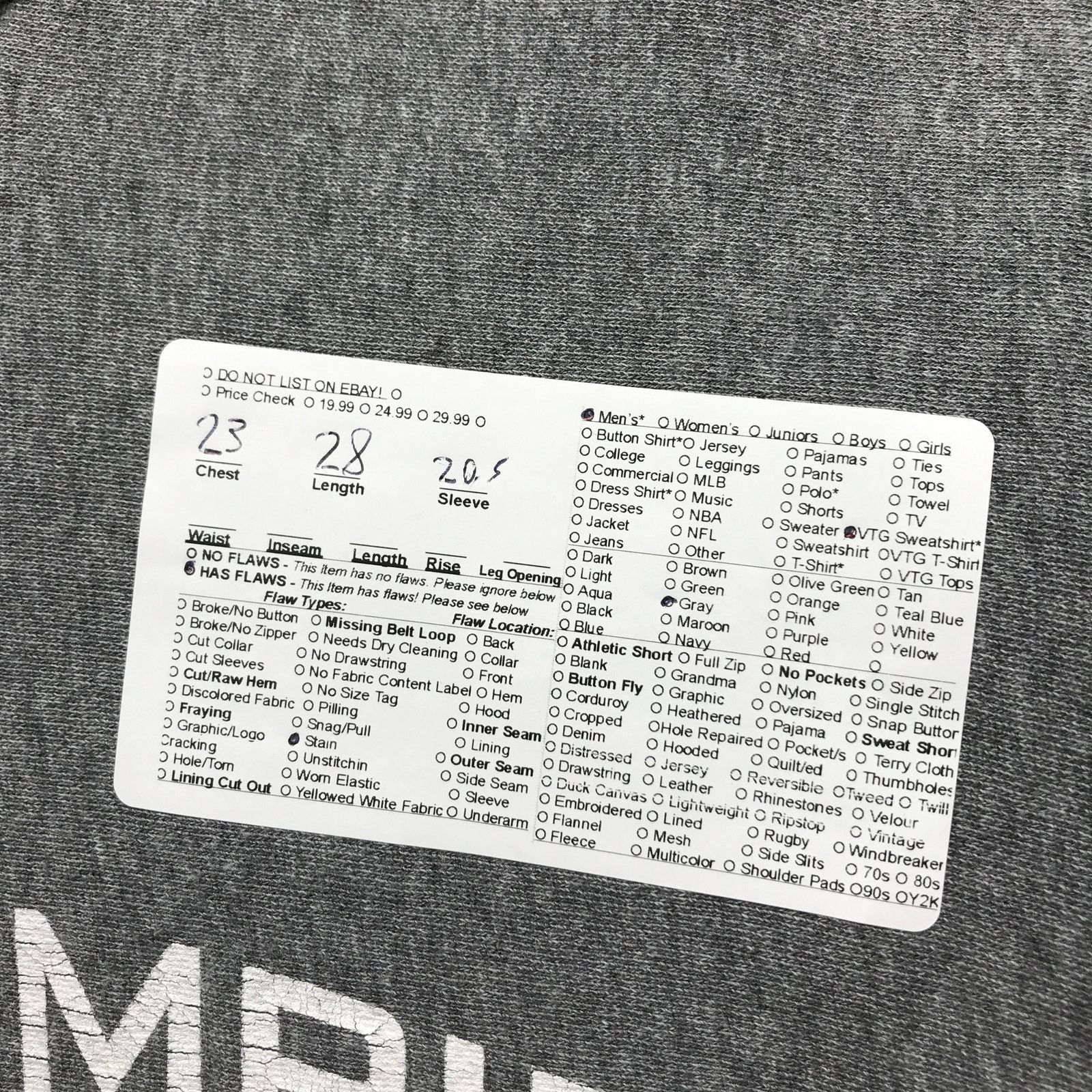 Abercrombie & Fitch VTG Abercrombie And Fitch Gym Issue 1892 Sweatshirt Large Size US L / EU 52-54 / 3 - 2 Thumbnail