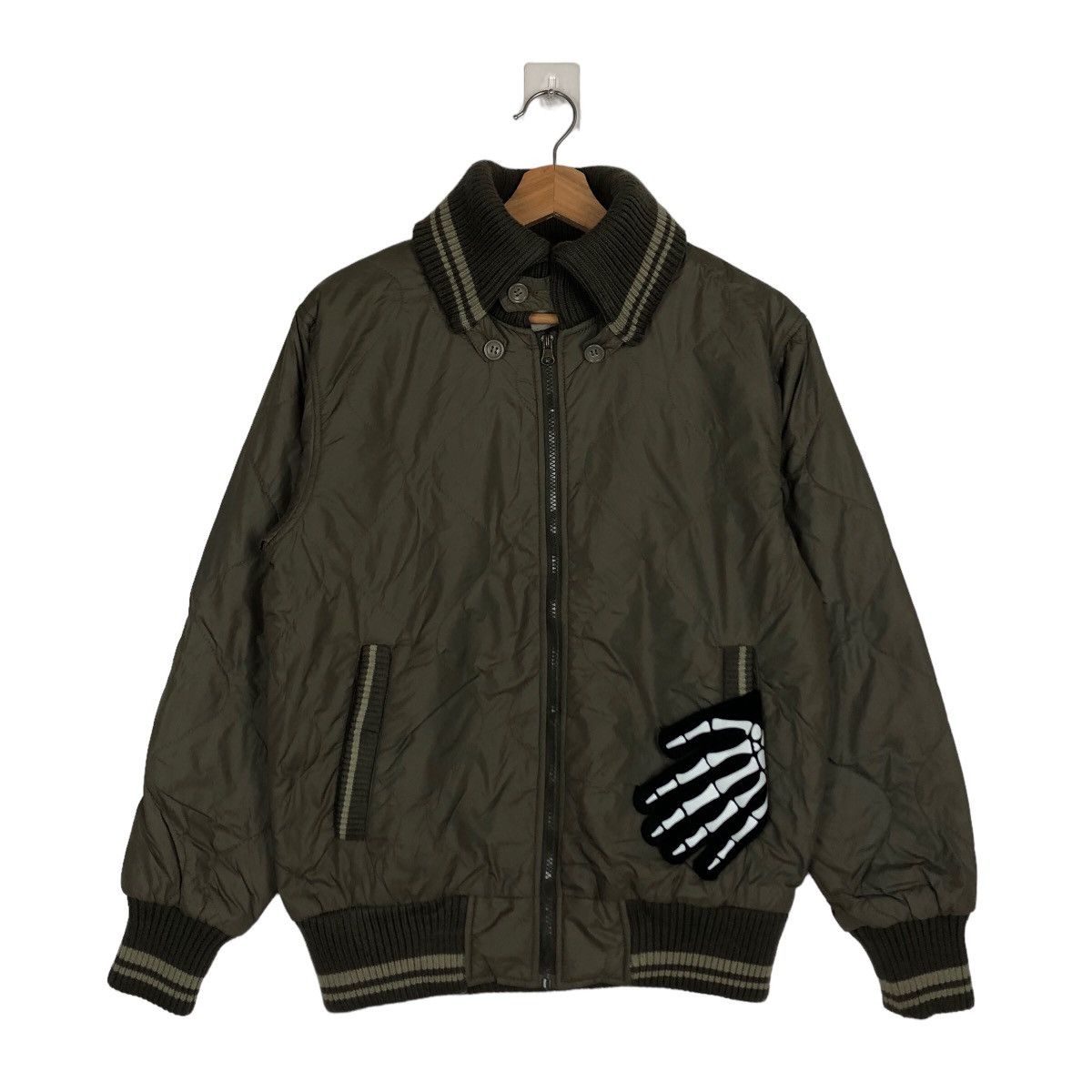 Woolrich Woolen Mills VINTAGE VARSITY BOMBER JACKET WOOLRICH JAPAN ISSEY MIYAKE Size US M / EU 48-50 / 2 - 1 Thumbnail