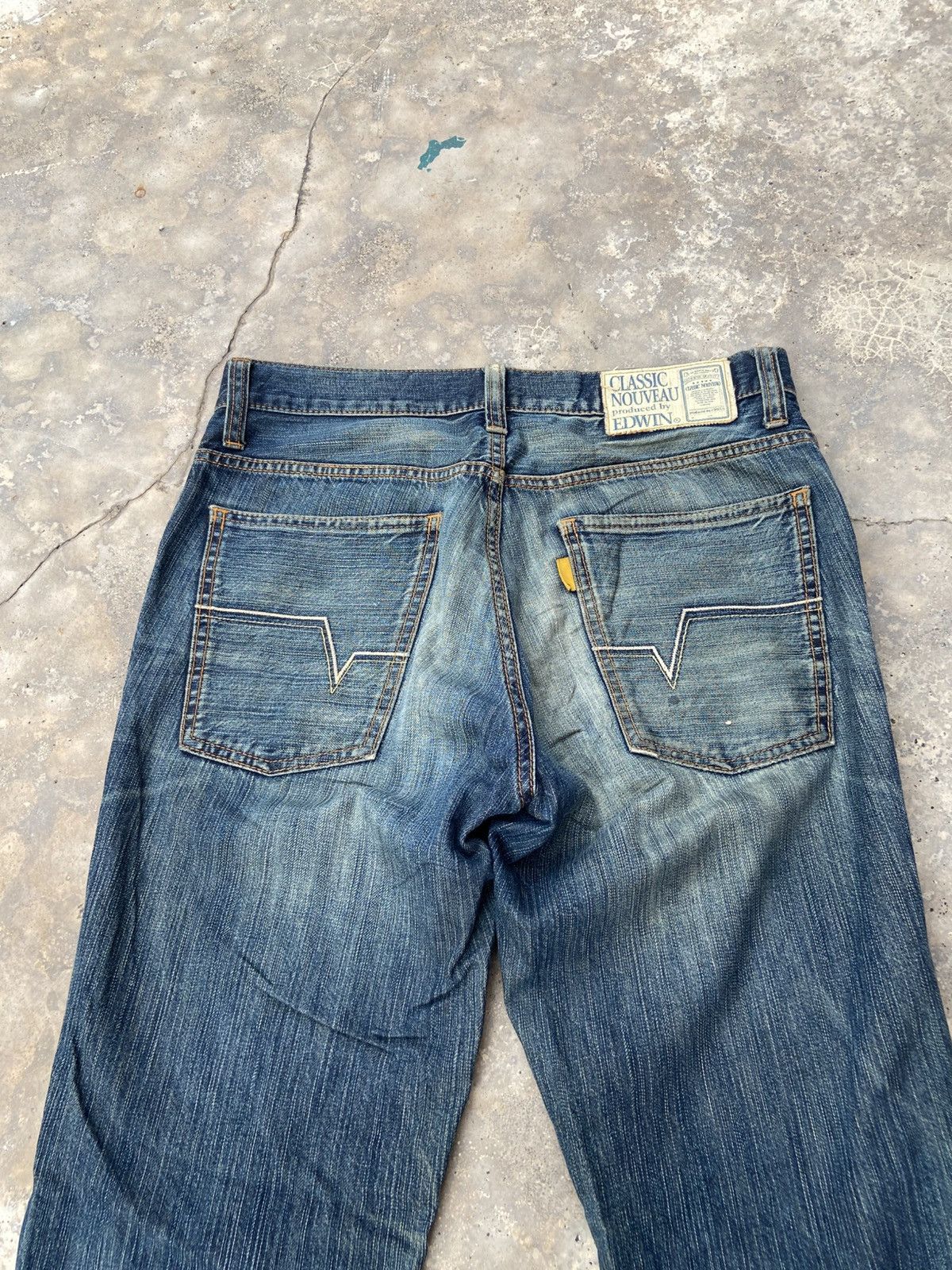Edwin Vintage Classic Nouveau By Edwin Distressed Pant Size US 34 / EU 50 - 9 Thumbnail