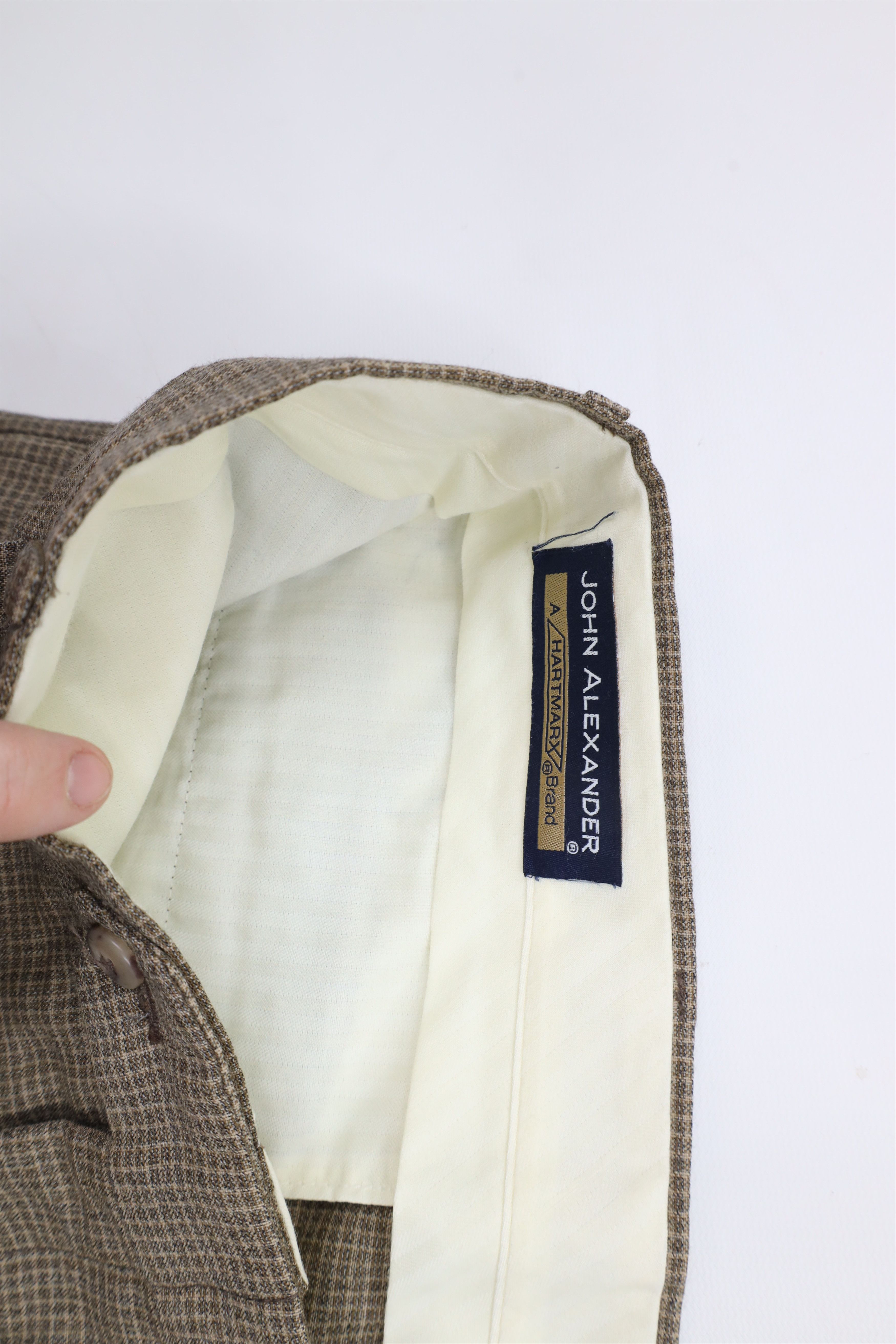 Vintage Vintage 90s Streetwear Pleated Wide Leg Chino Pants Beige Size US 40 / EU 56 - 6 Thumbnail