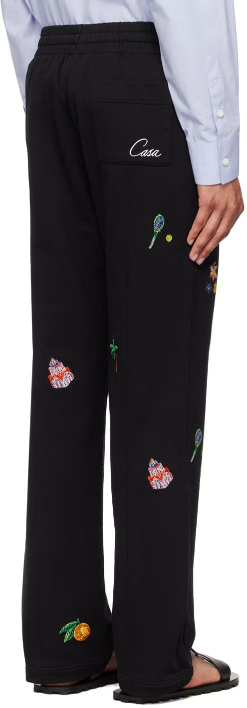 Casablanca o1h1sh11224 Elements En Crayon Jogger in Black Size US 34 / EU 50 - 4 Thumbnail