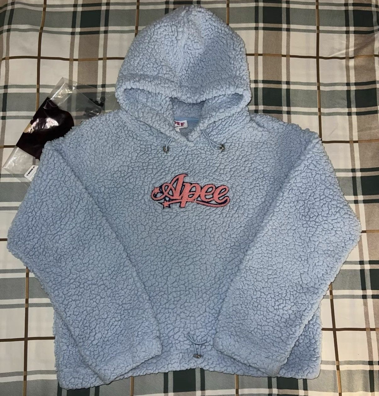 Bape BAPE fuzzy cropped sweatshirt Size S / US 4 / IT 40 - 1 Thumbnail