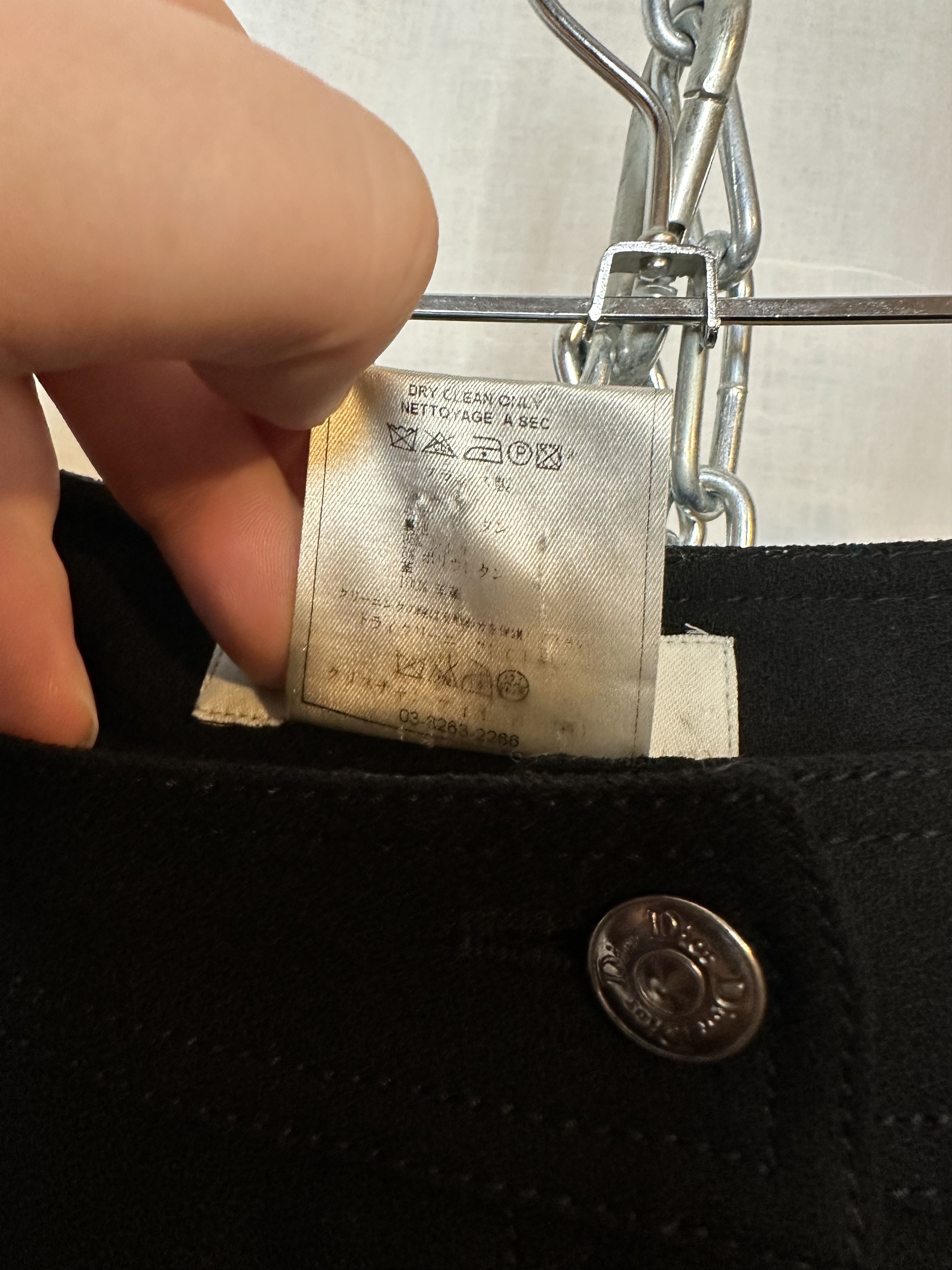 Dior FW2003 strap pant Size US 31 - 6 Thumbnail