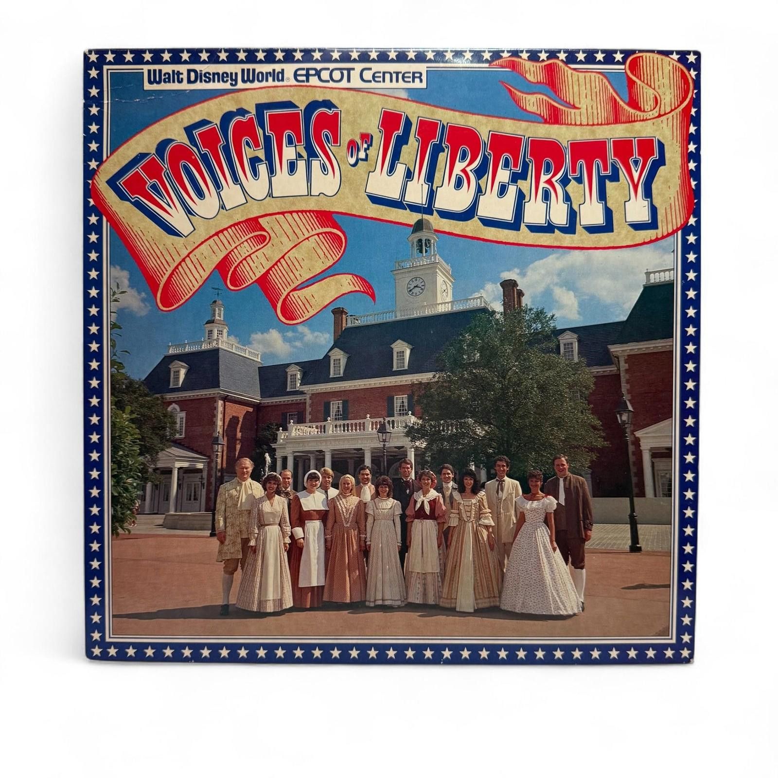 Designer Walt Disney World EPCOT Voices Of Liberty Vinyl Record Size ONE SIZE - 1 Thumbnail