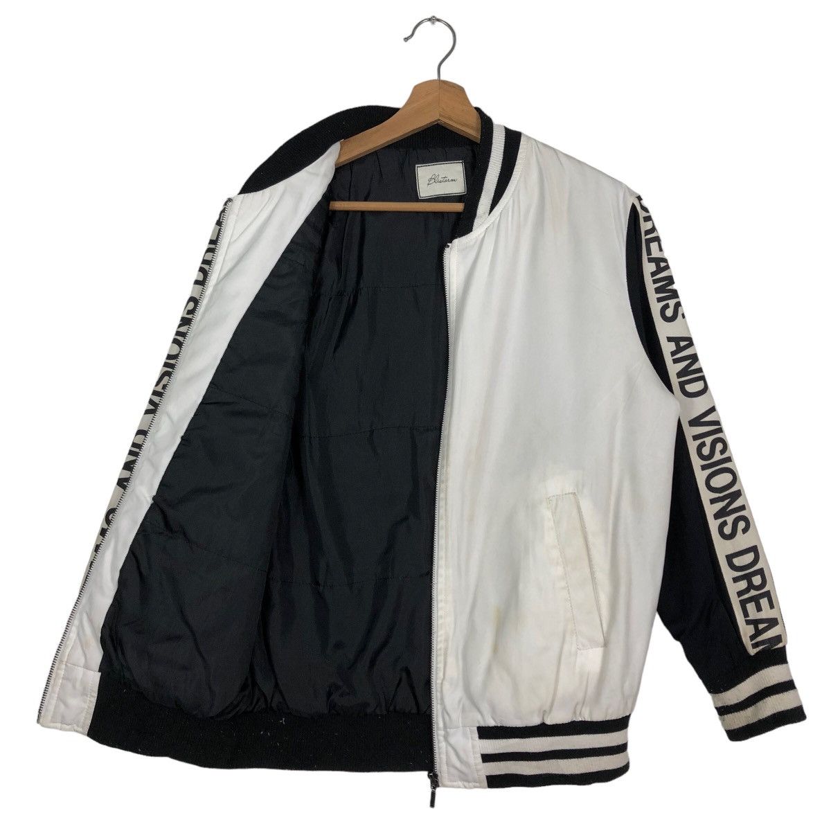 BEAUTY&YOUTH 🔥Vintage Bomber Jacket Japan Made Big Logo Streetwear Size US M / EU 48-50 / 2 - 9 Thumbnail