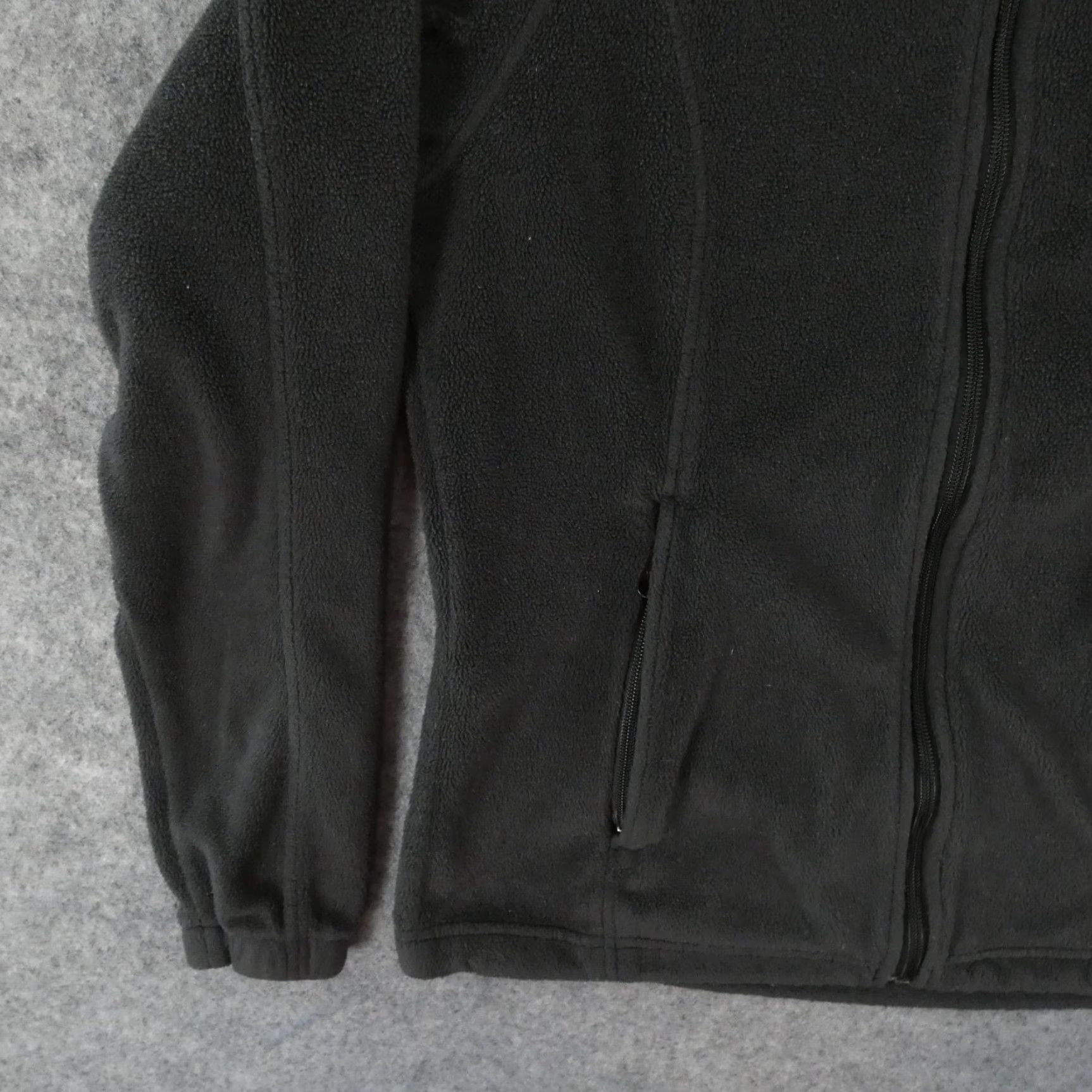 Logo 7 Columbia Jacket Womens Gray Zip Up Fleece Pockets Logo Medium Redefined for Search Size M / US 6-8 / IT 42-44 - 4 Thumbnail
