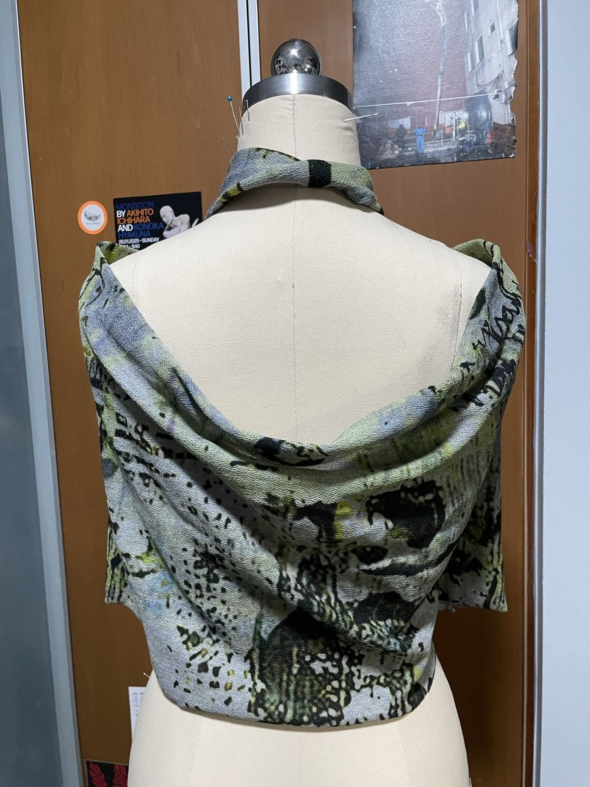 Handmade Halter Whimsical Print Cardigan Acid Size S / US 4 / IT 40 - 2 Thumbnail
