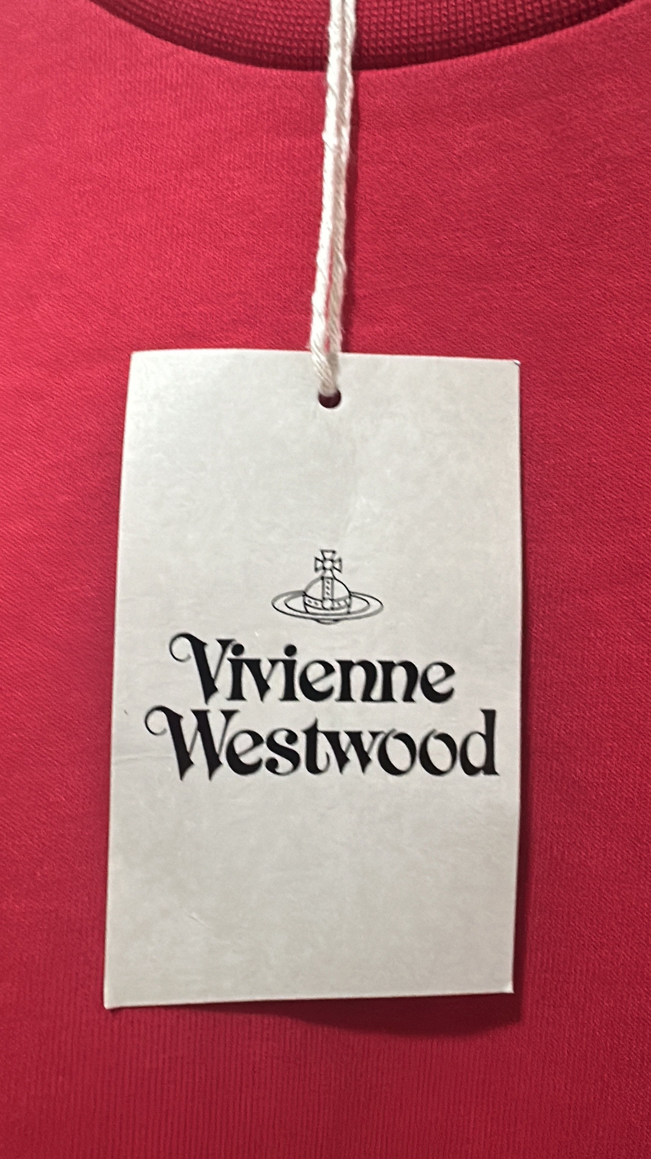 Vivienne Westwood Vivienne Westwood Orb Logo Sweatshirt Red Size Medium Size US M / EU 48-50 / 2 - 4 Thumbnail