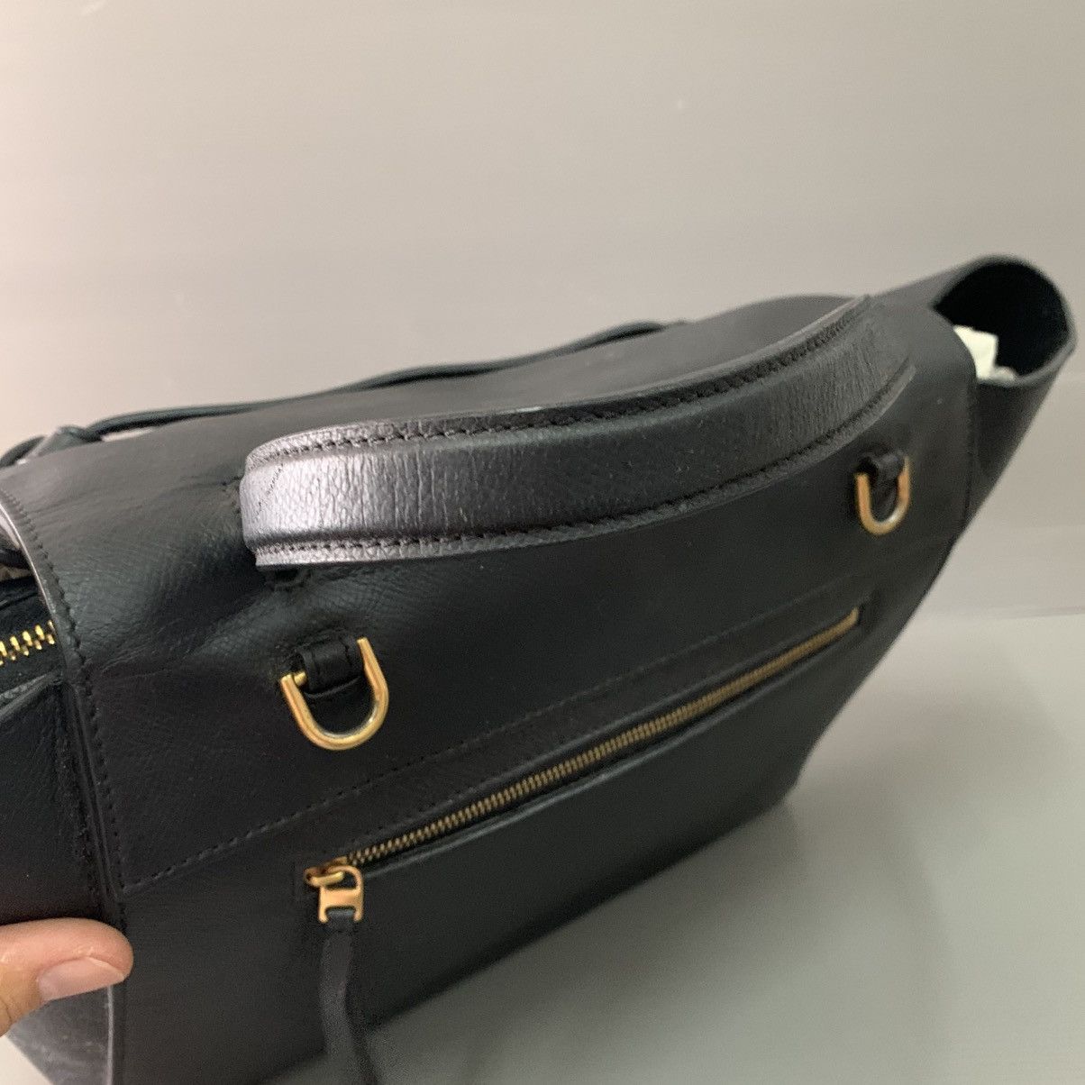 Celine Celine Leather Handbag Size ONE SIZE - 7 Thumbnail