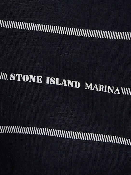 Stone Island o1lsvrm0425 Crewneck Striped Sweatshirt in Navy Size US M / EU 48-50 / 2 - 5 Thumbnail