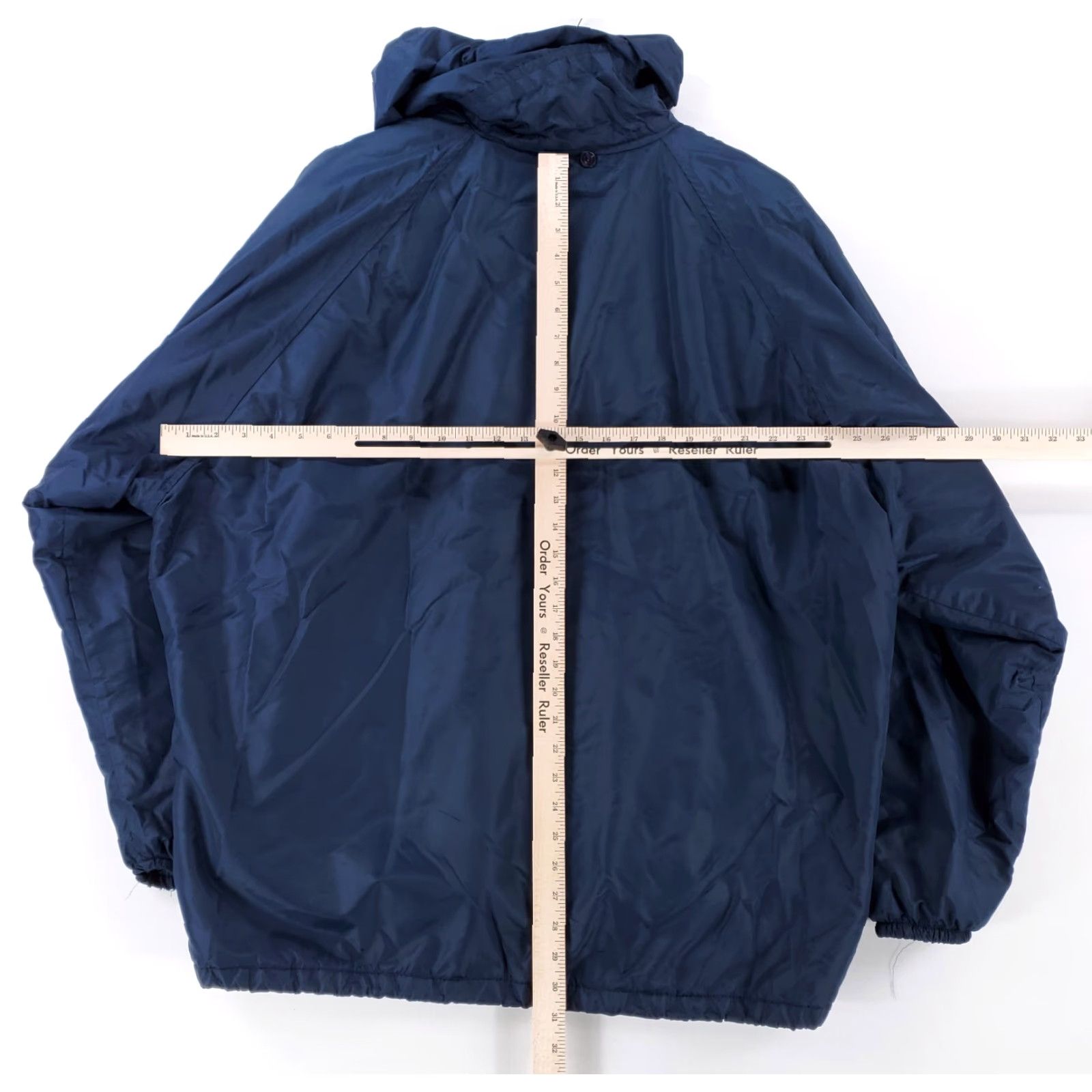 Champion VINTAGE Champion Windbreaker Hooded 80s Football Blue Mens XL Hooded Size US XL / EU 56 / 4 - 5 Thumbnail
